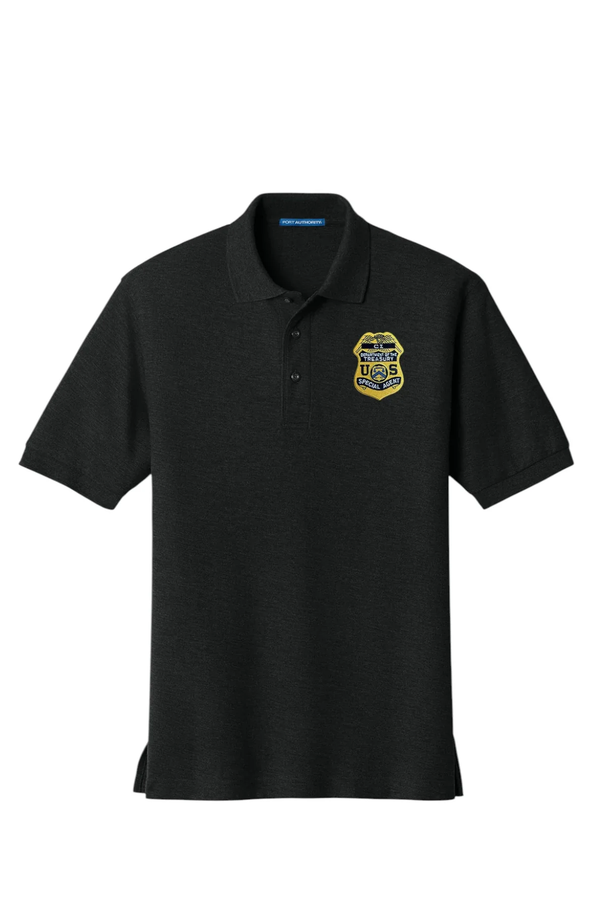 MEN'S IRS CI S/A BADGE PORT AUTHORITY POLO - K500 - Image 2