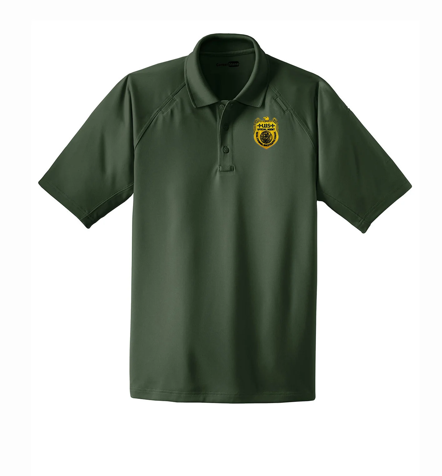 MEN'S NCIS S/A BADGE POLO-CS410 - Image 4