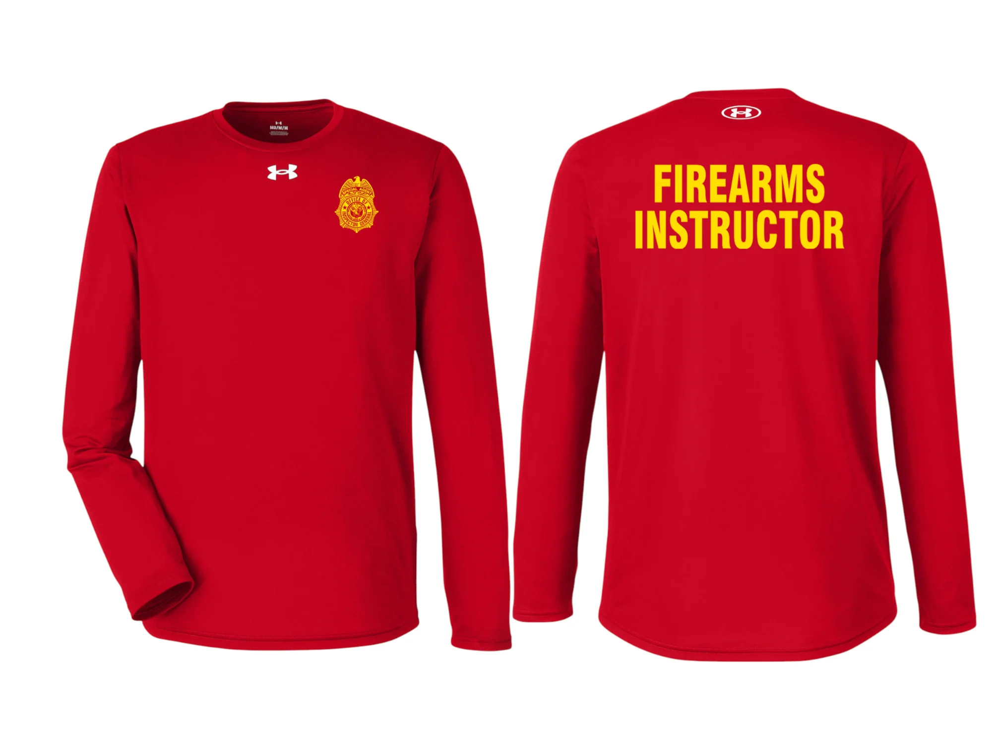 MEN'S VA OIG BADGE UNDER ARMOUR L/S TECH TEE-1376843 - Image 4