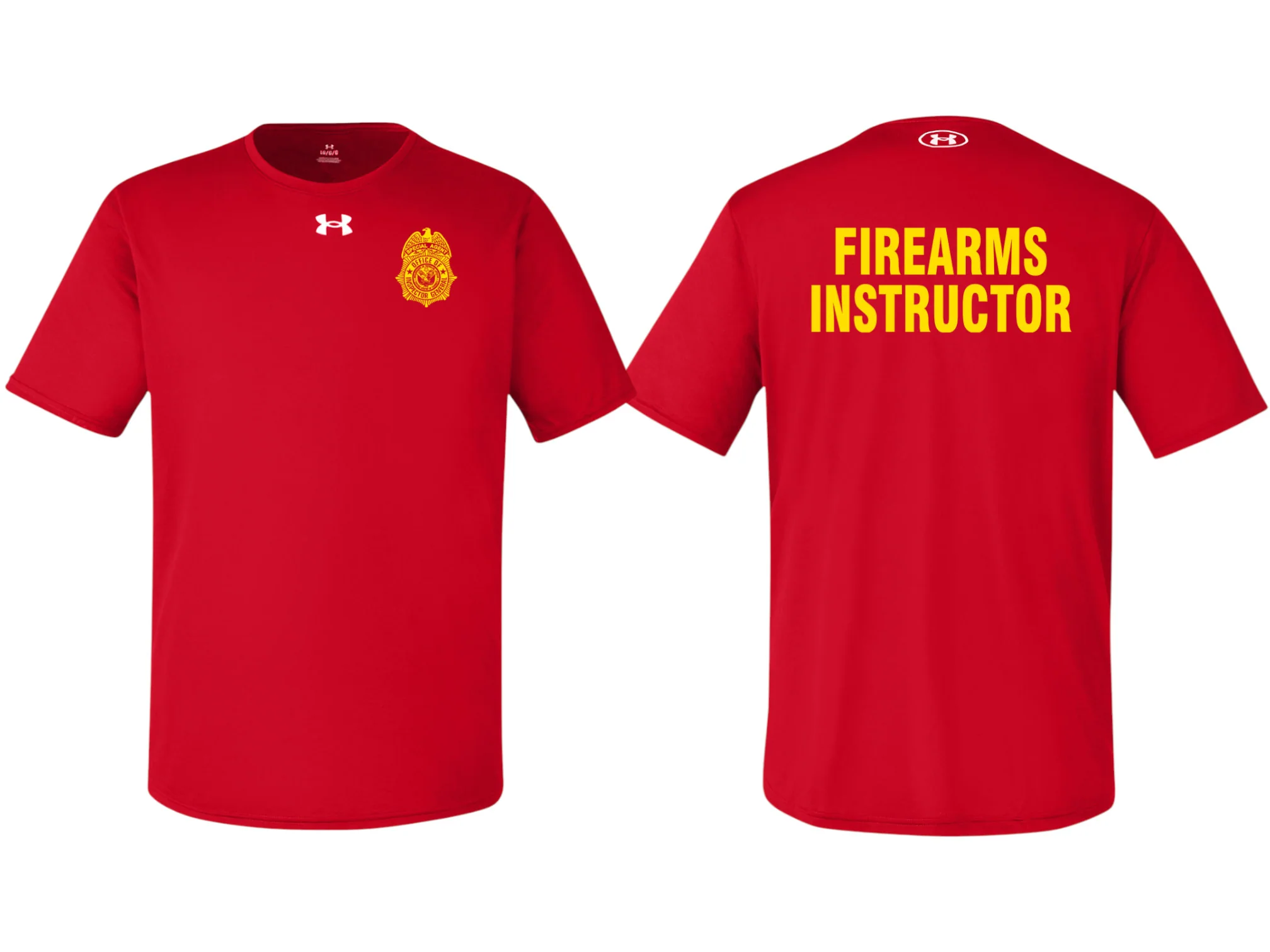 MEN'S VA OIG BADGE UNDER ARMOUR TECH TEE-1376842 - Image 4