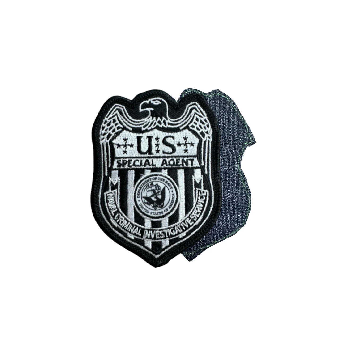 NCIS S/A BADGE 3 1/2 INCH PATCH with PRINTED CENTER - Image 4