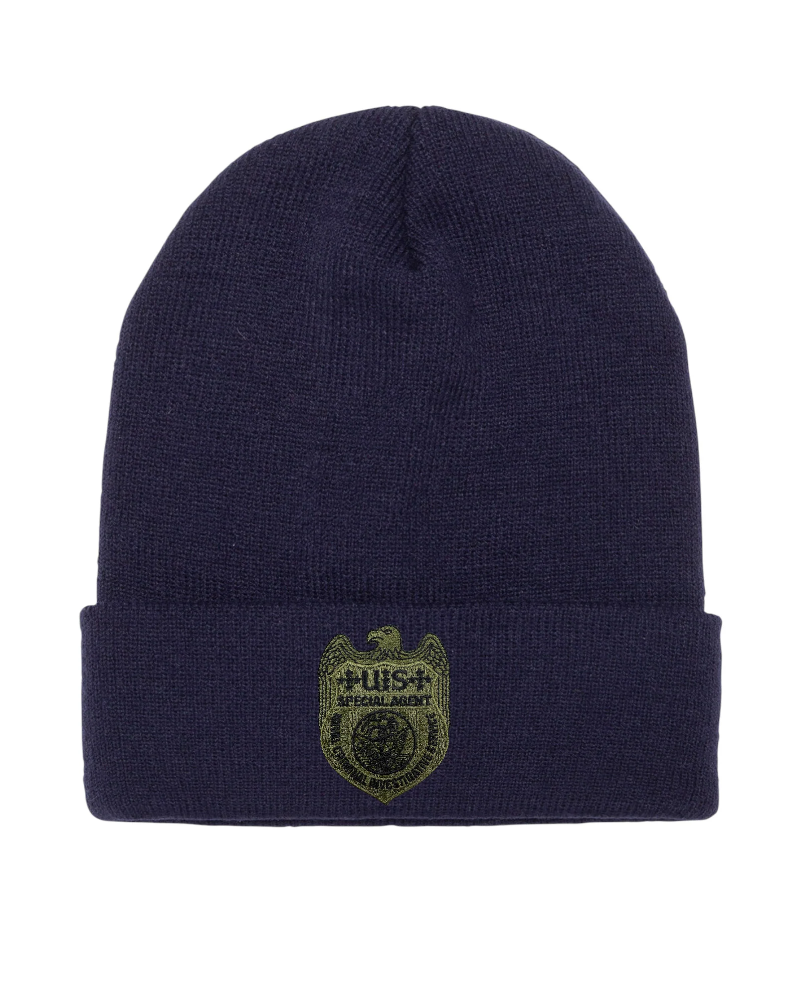 NCIS SPECIAL AGENT BADGE ON CUFFED KNIT BEANIE - Image 7