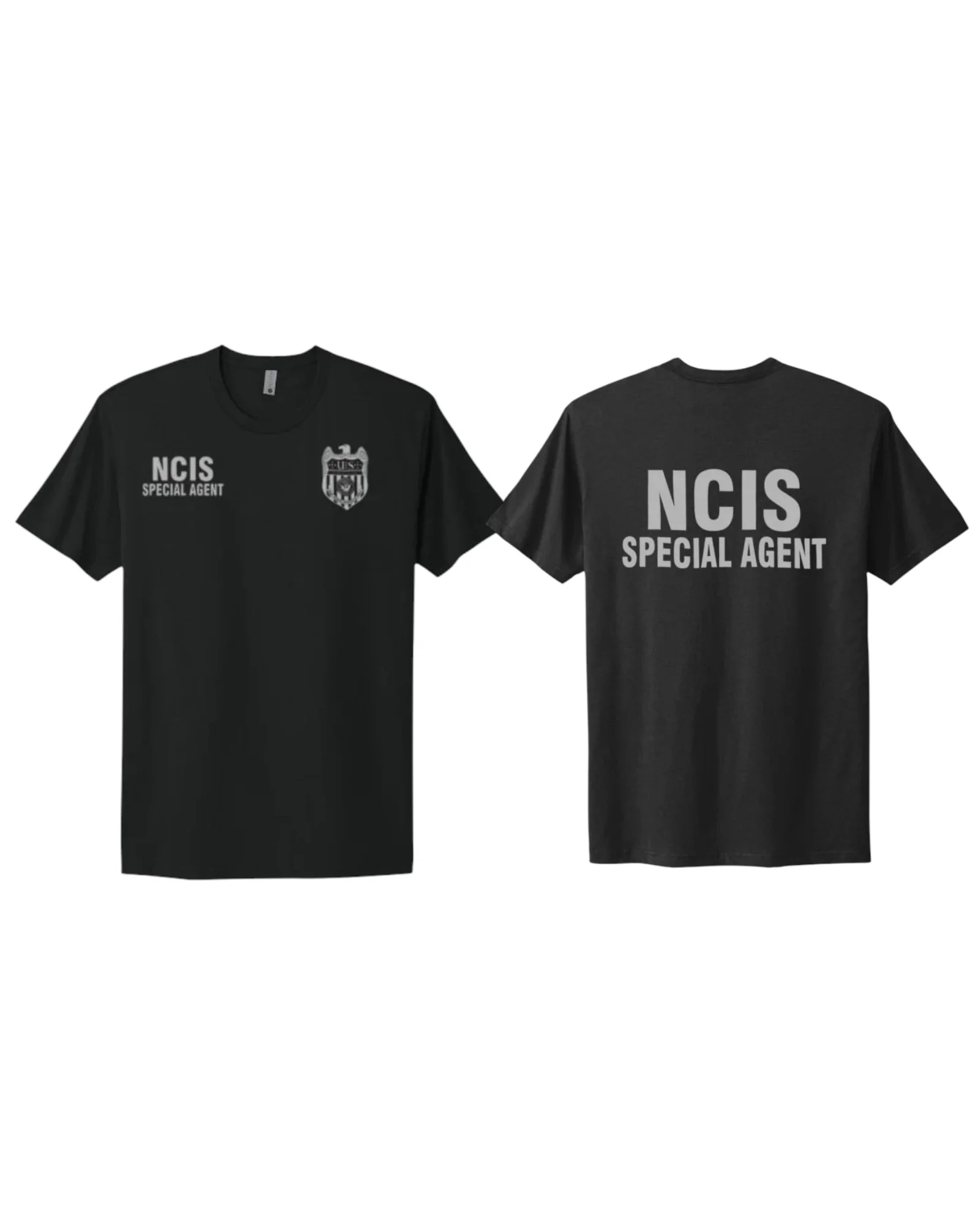 NCIS S/A T-SHIRT IN GREY INK-NL3600