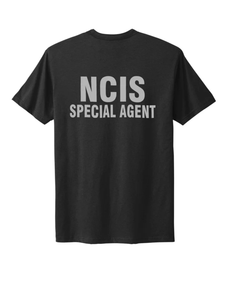 NCIS S/A T-SHIRT IN GREY INK-NL3600 - Image 3