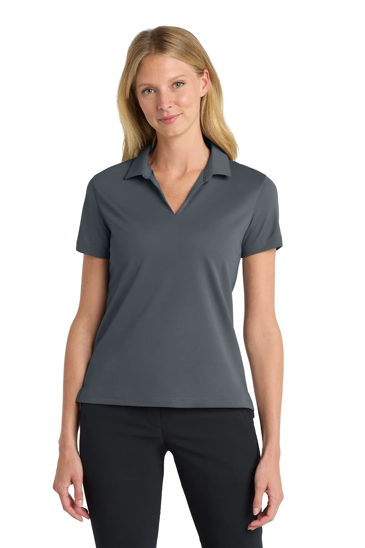 NIKE WOMEN'S DRI-FIT MICRO PIQUE 2.0 POLO NKDC1991 - Image 3