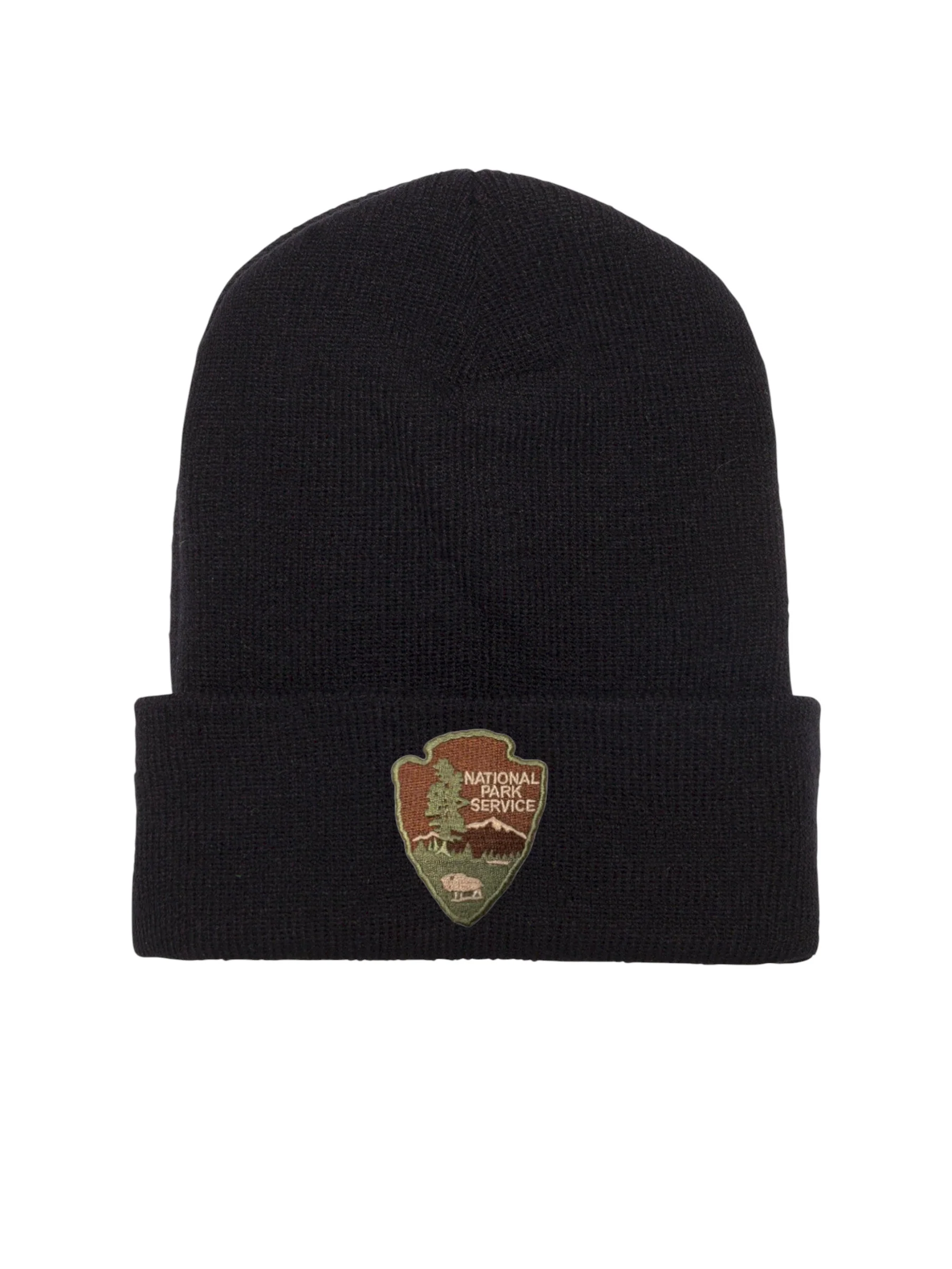 NPS ARROWHEAD BADGE CUFFED KNIT BEANIE - Image 6
