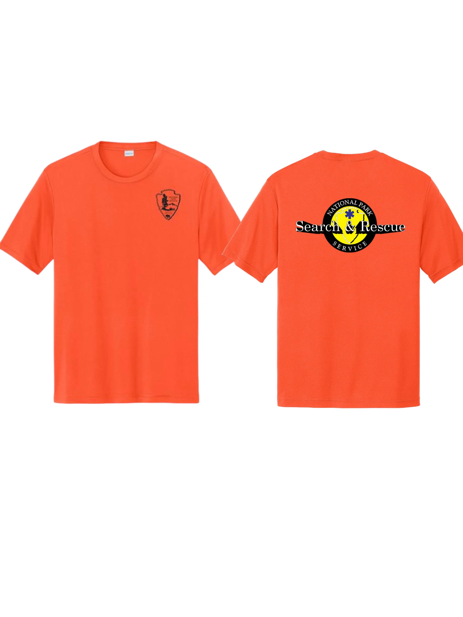 NPS SEARCH & RESCUE MOISTURE WICKING T-SHIRT-ST350 - Image 4