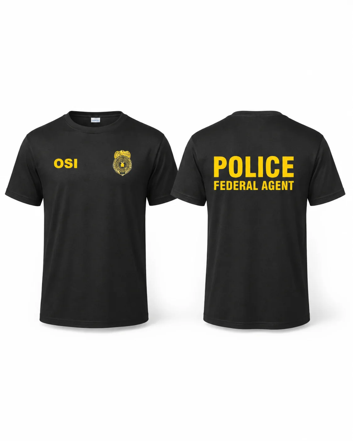 AF OSI RAID T-SHIRT GOLD INK - Image 4