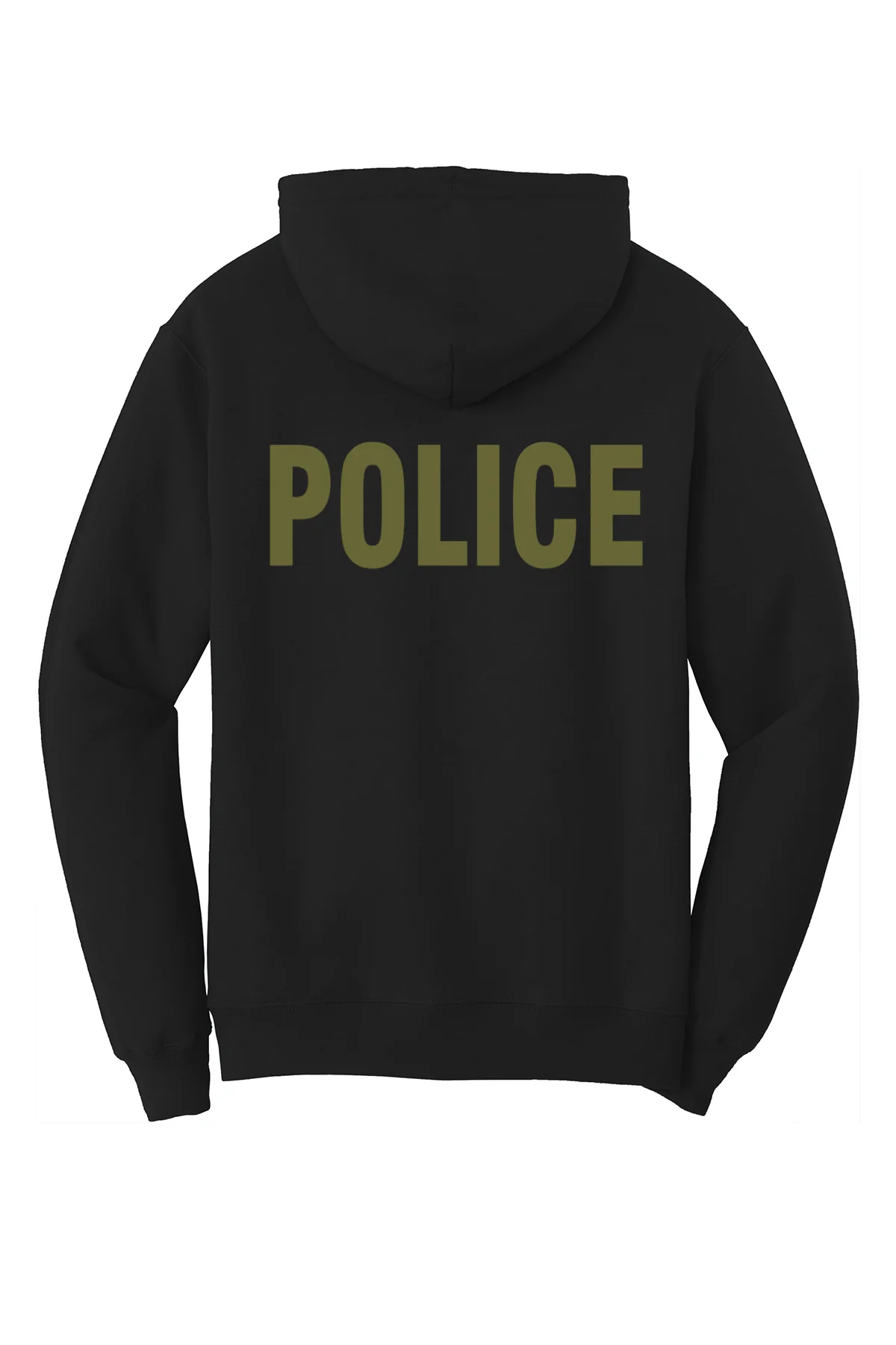POLICE BACKPRINT HOODED SWEATSHIRT 50/50 FLEECE PC78H - Image 6