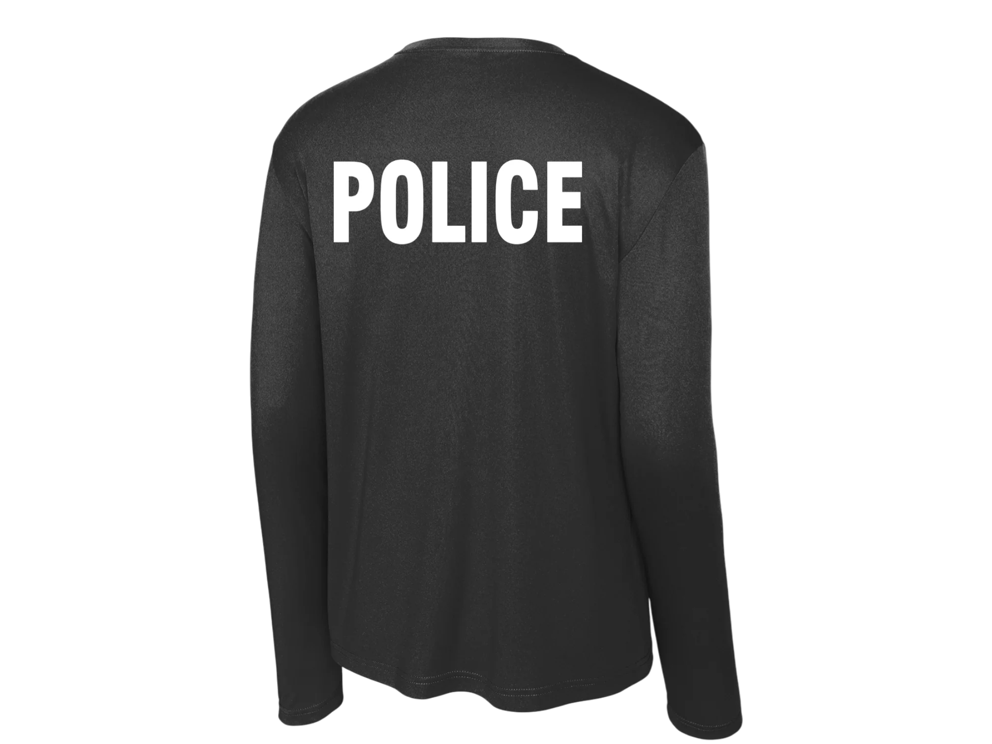 POLICE BACKPRINT PERFORMANCE AGENCY RAID LONGLSEEVE T-SHIRT ST350LS - Image 3