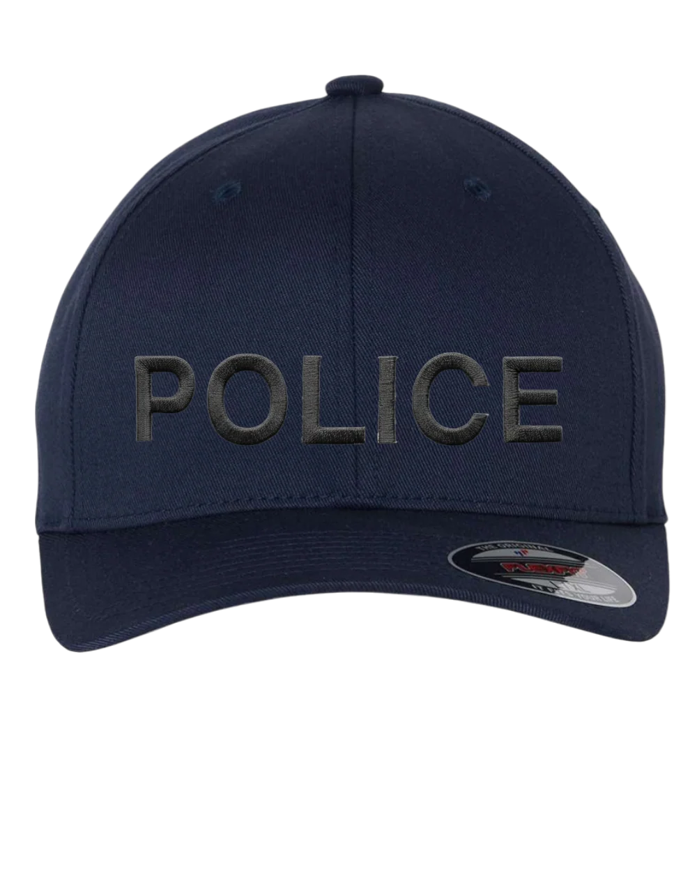 POLICE (LETTERS) ON FLEXFIT HAT-6277 - Image 8