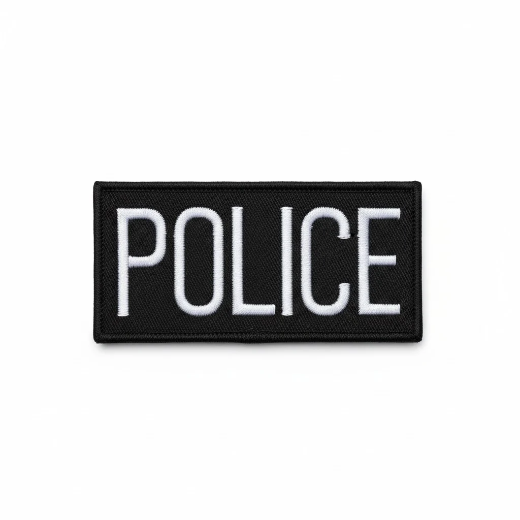 POLICE PATCH 4" X 2" - Image 3