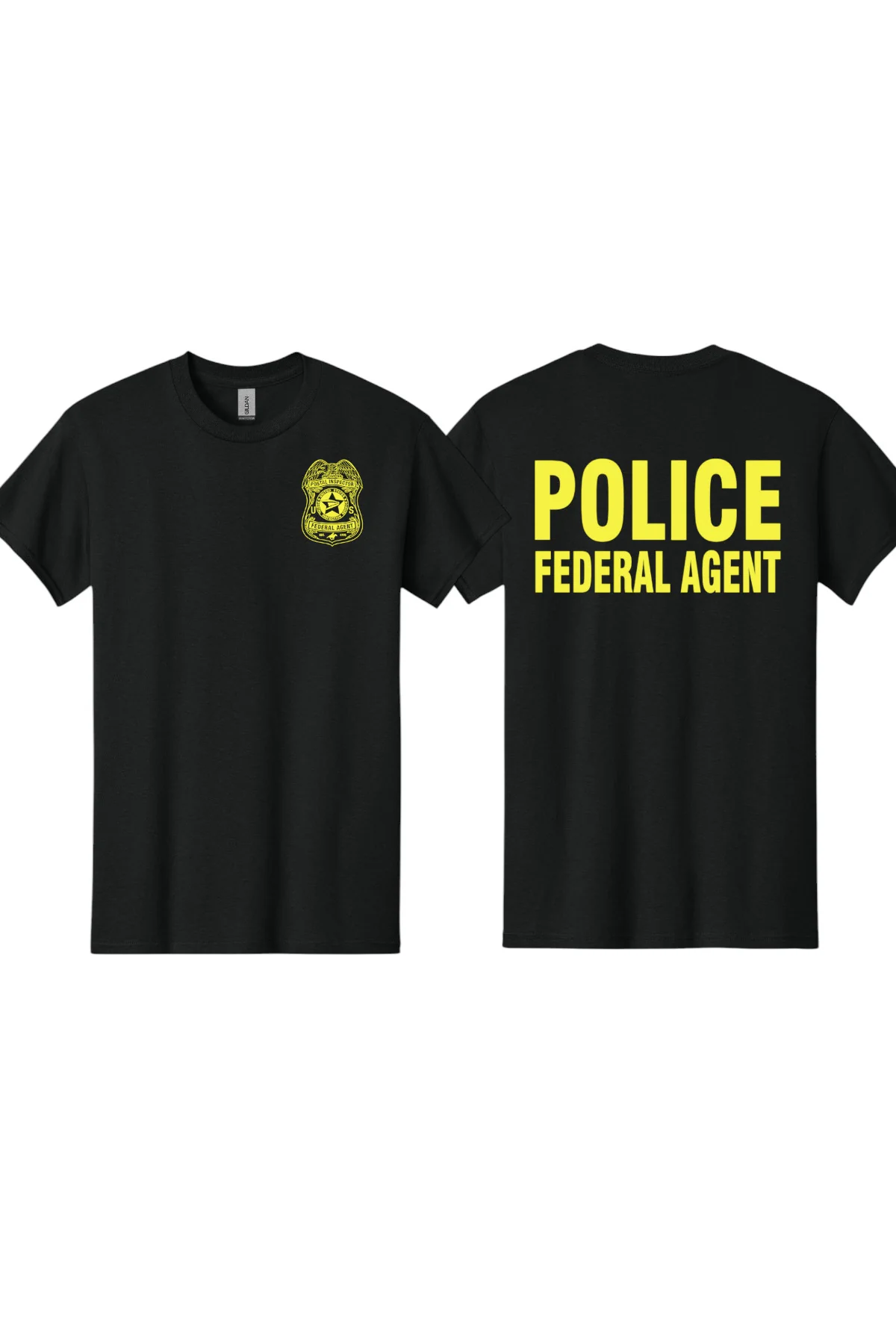 POSTAL INSPECTOR RAID T-SHIRT HEAVY COTTON-5000 - Image 3