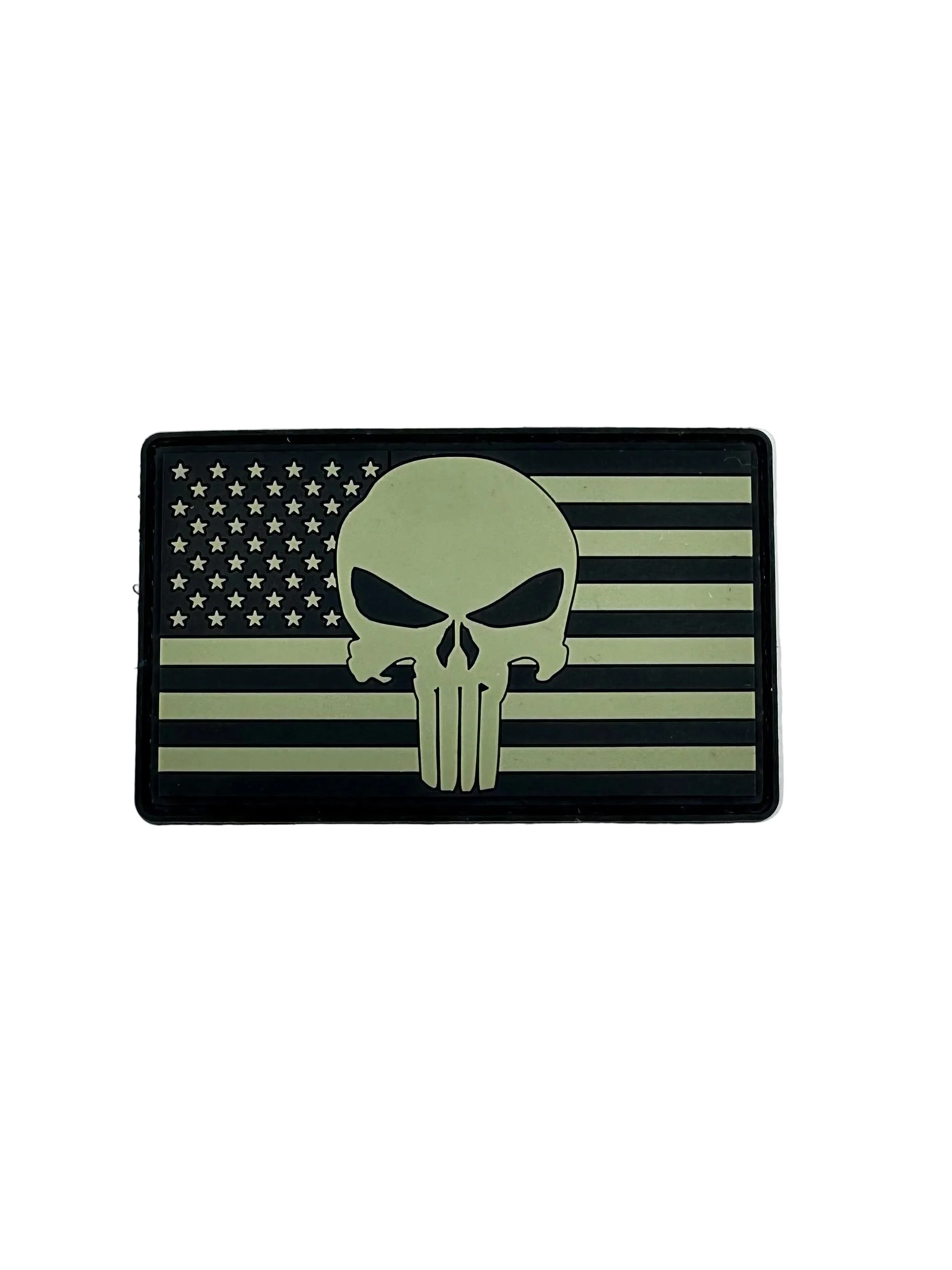 PUNISHER FLAG OD GREEN/ BLACK, SCS MORALE COLLECTION