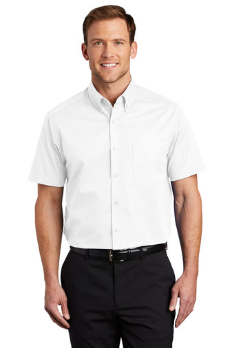 SHORT SLEEVE BUTTON SHIRT S508 - Image 12