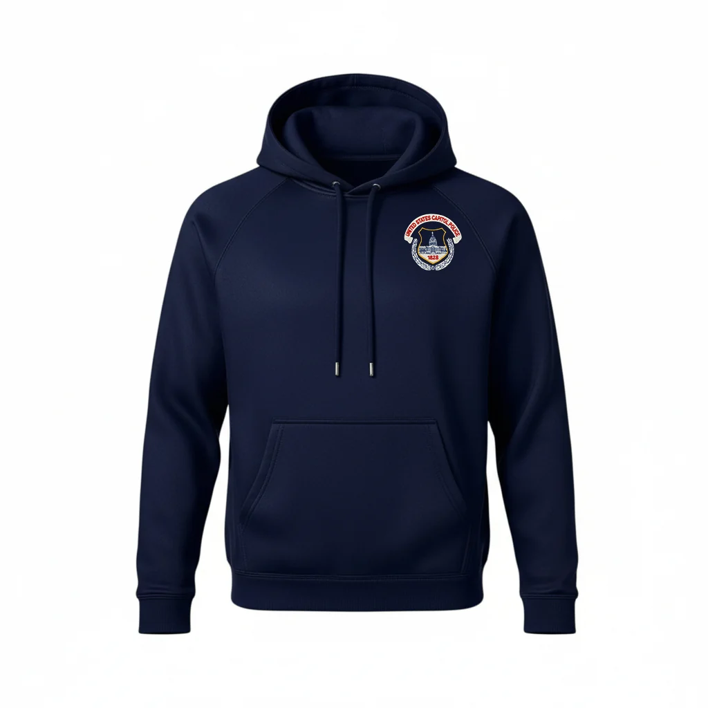 USCP SEAL SPORT-TEK HOODED PULLOVER-F244 - Image 2