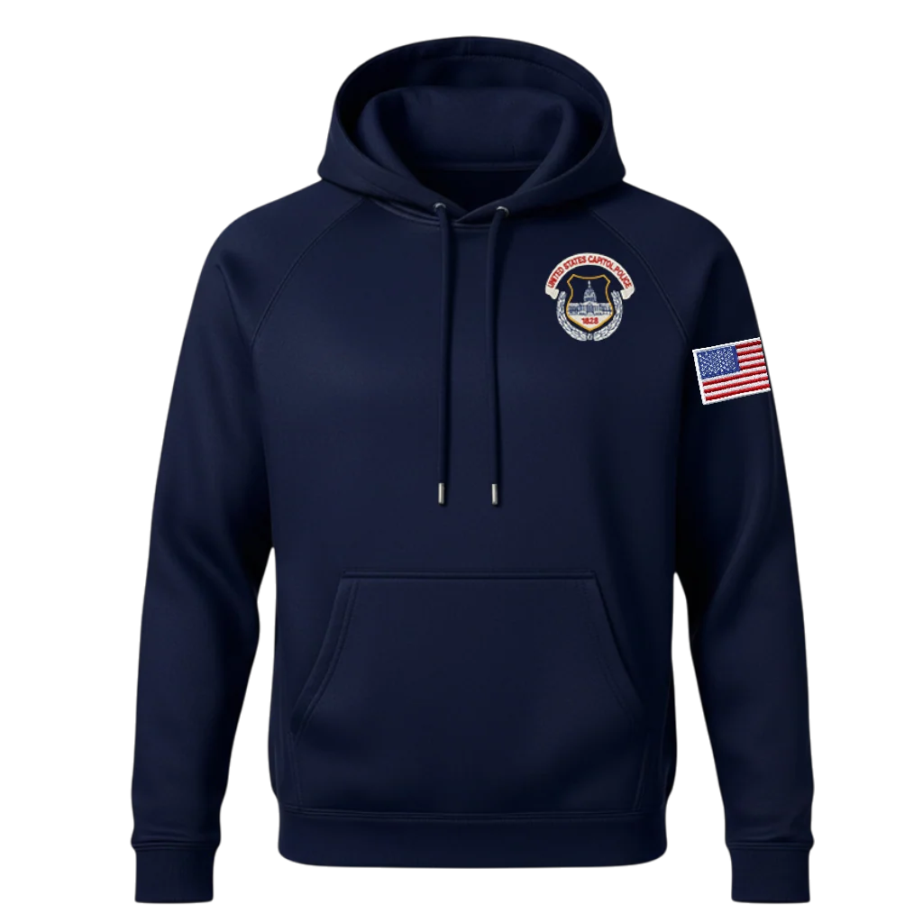 USCP SEAL SPORT-TEK HOODED PULLOVER-F244 - Image 3