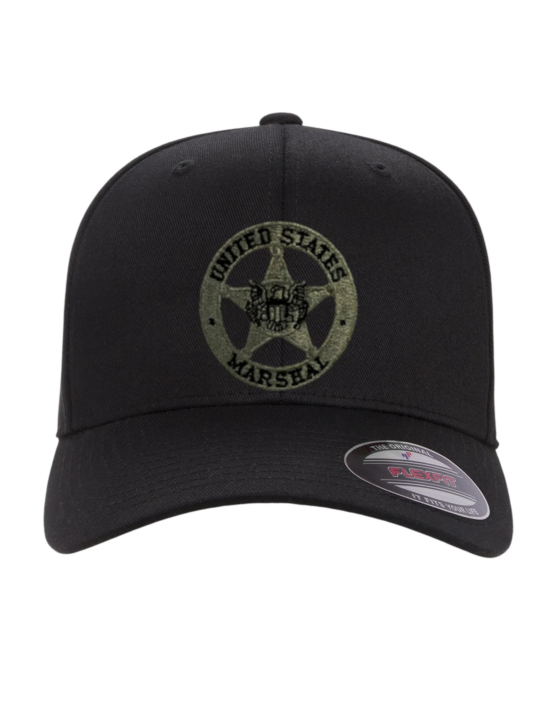 USMS STAR EMBROIDERED FLEXFIT HAT - Image 14