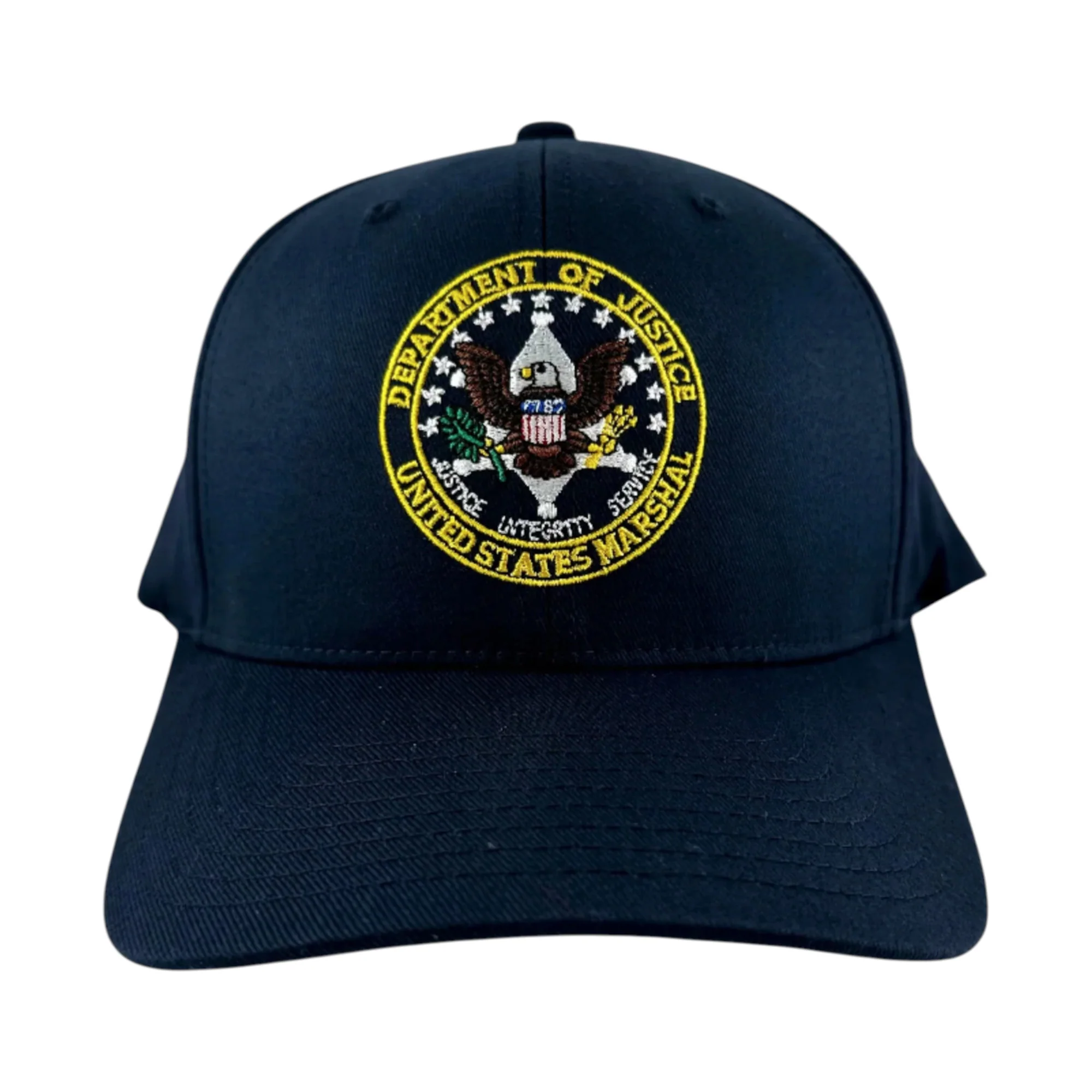 CLEARANCE USMS SEAL EMBROIDERED FLEXFIT HAT - Image 2