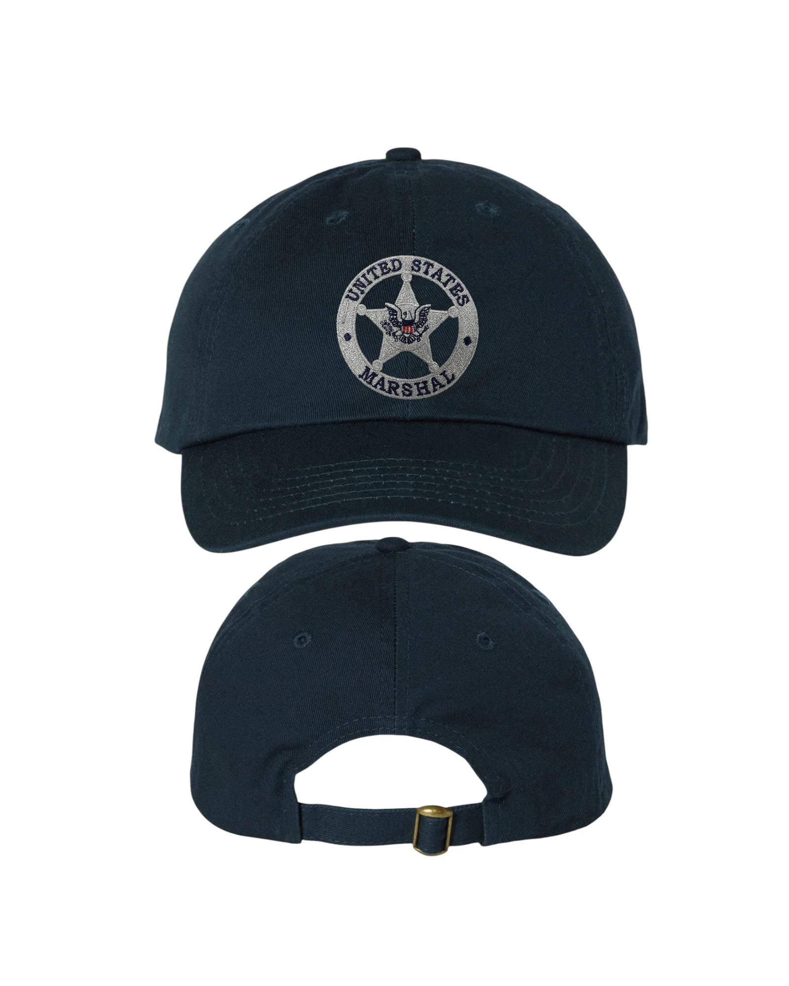 USMS STAR EMBROIDERED LOW PROFILE HAT-VC300A - Image 3