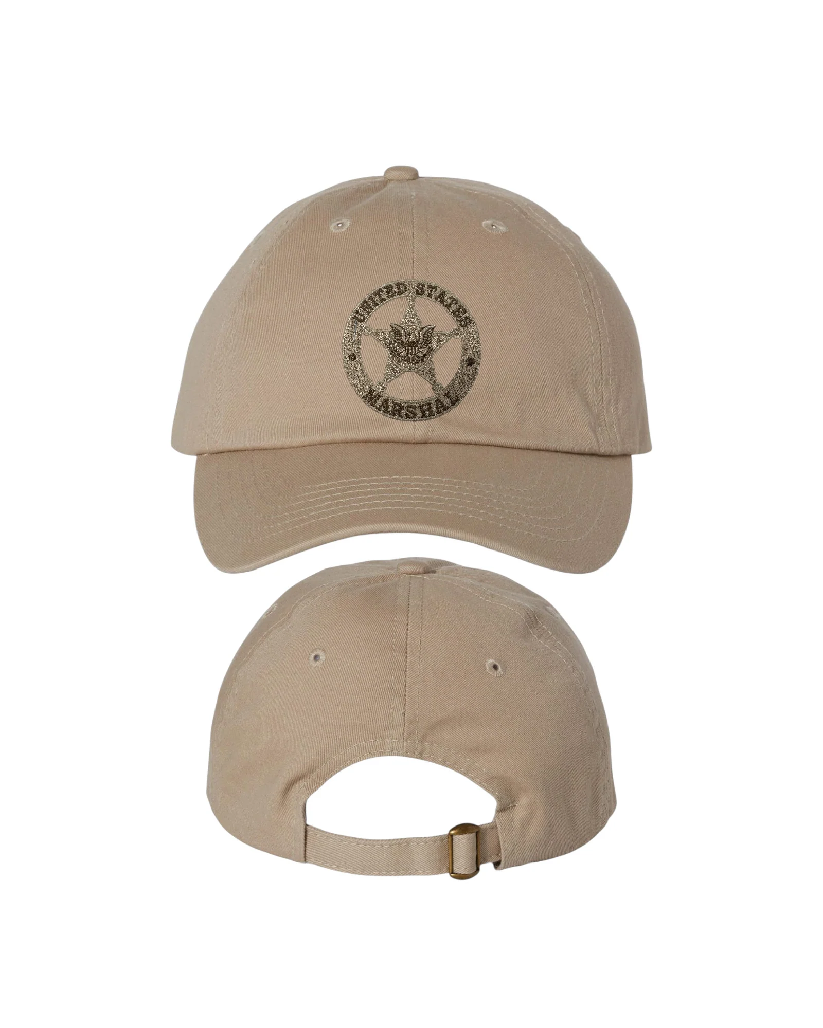 USMS STAR EMBROIDERED LOW PROFILE HAT-VC300A - Image 4