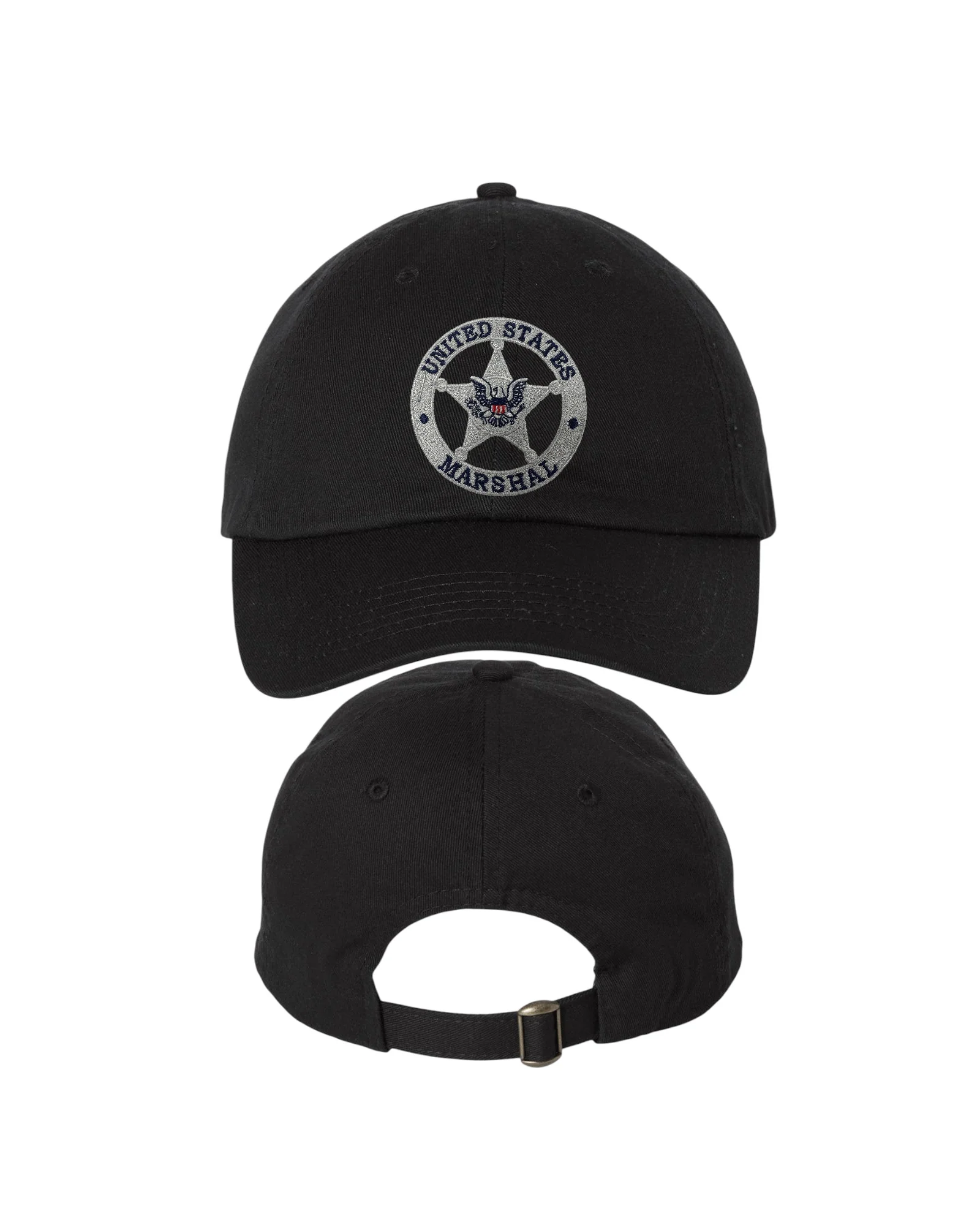 USMS STAR EMBROIDERED LOW PROFILE HAT-VC300A - Image 5