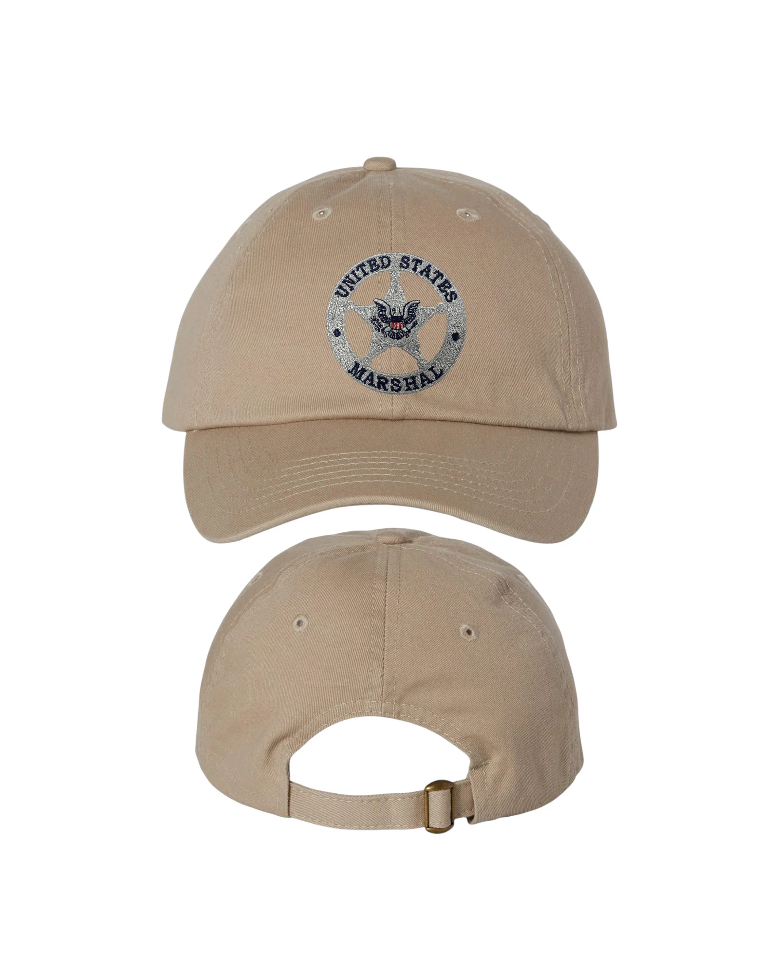 USMS STAR EMBROIDERED LOW PROFILE HAT-VC300A - Image 6