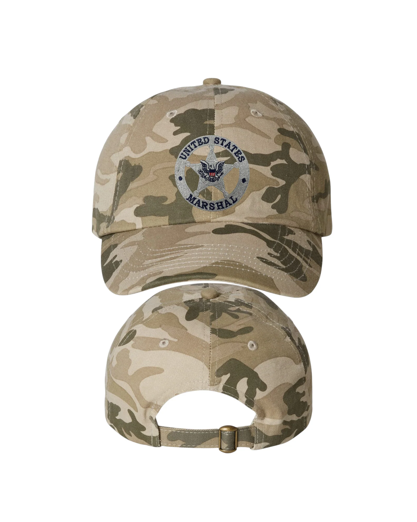 USMS STAR EMBROIDERED LOW PROFILE HAT-VC300A - Image 7