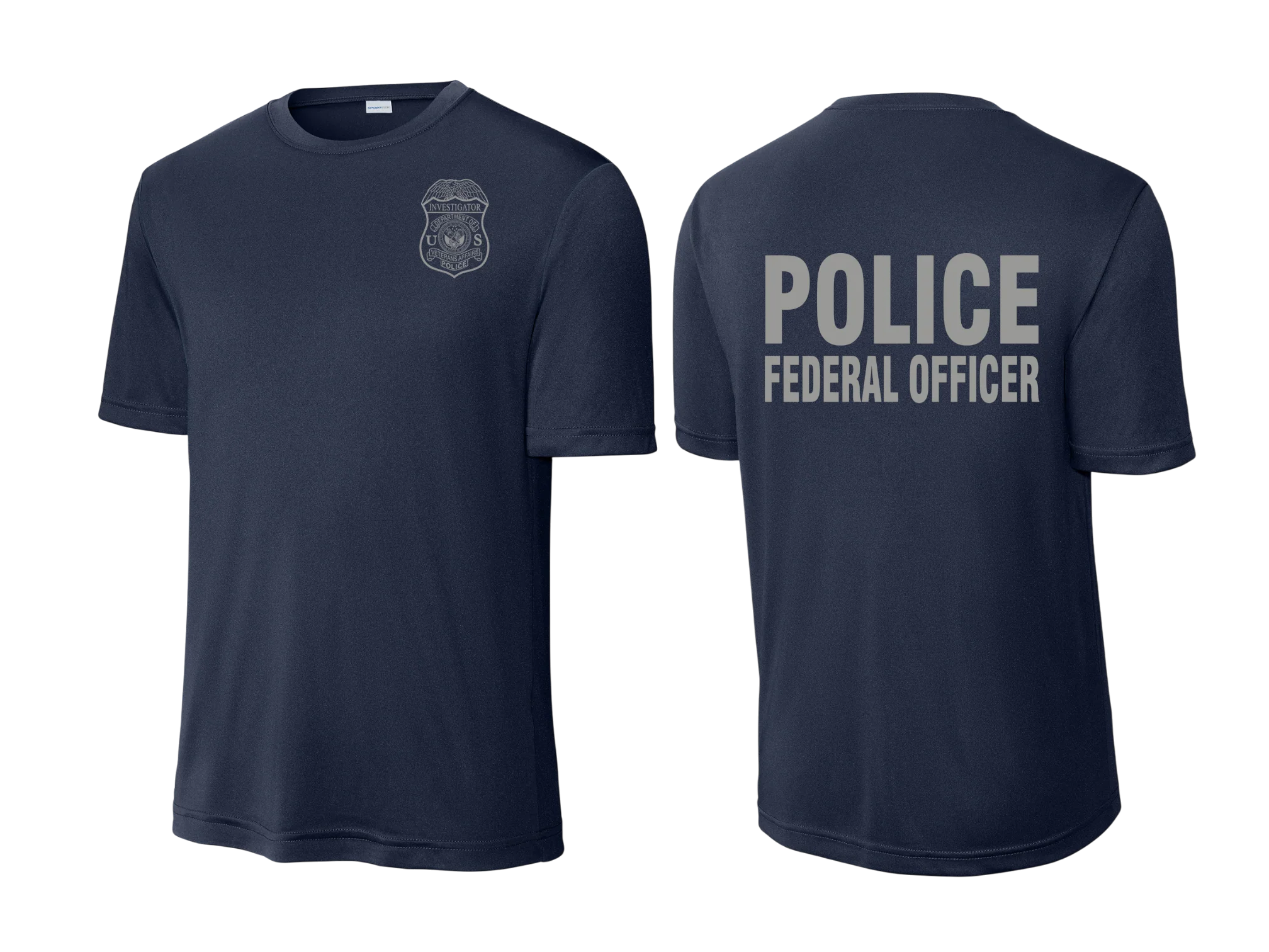 VA POLICE BADGE WICKING T-SHIRT-ST350 - Image 31