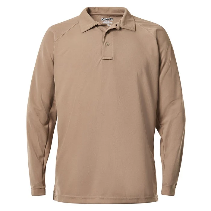 VERTX MEN'S COLDBLACK LONG SLEEVE POLO - Image 5