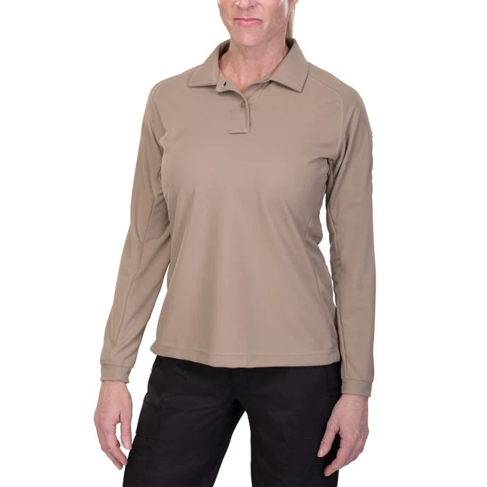 VERTX WOMEN'S COLDBLACK LONG SLEEVE POLO - Image 6