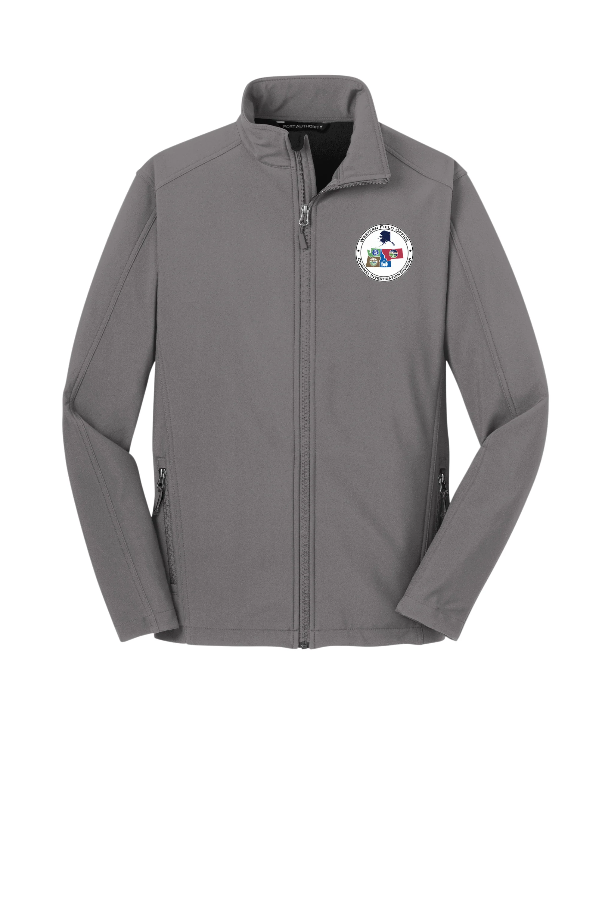 WESTERN FIELD OFFICE CID PRINTED - SOFT SHELL JACKET J317 - Image 3