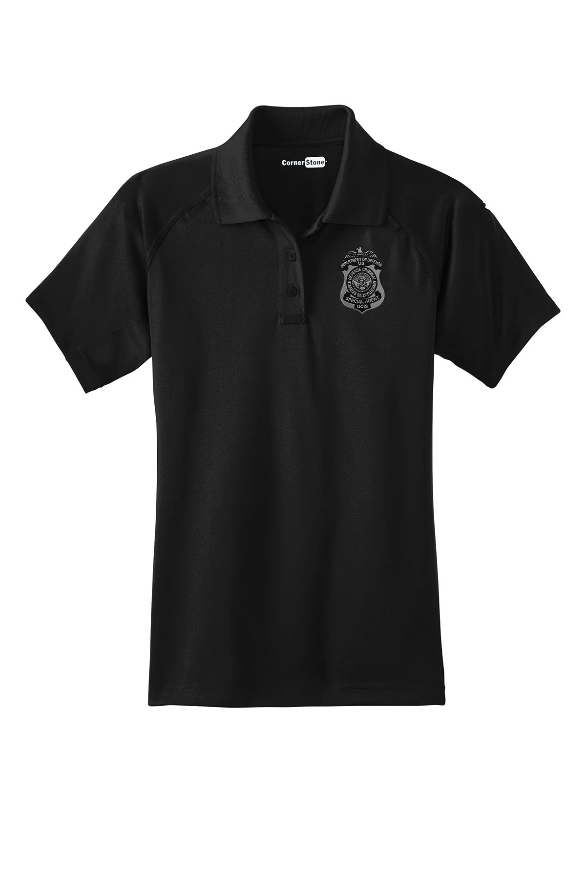 WOMEN'S DCIS S/A BADGE TACTICAL POLO-CS411 - Image 4