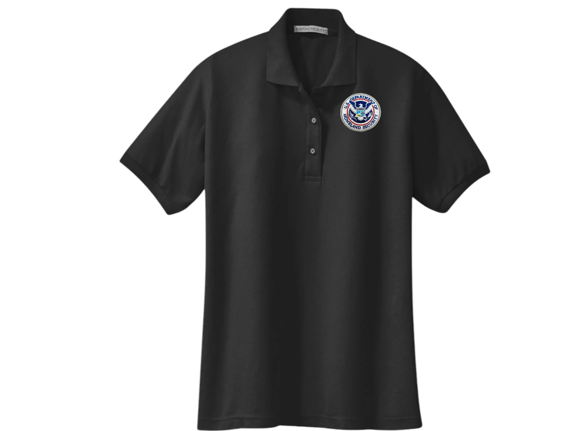 WOMEN'S DHS SEAL PORT AUTHORITY POLO - L500