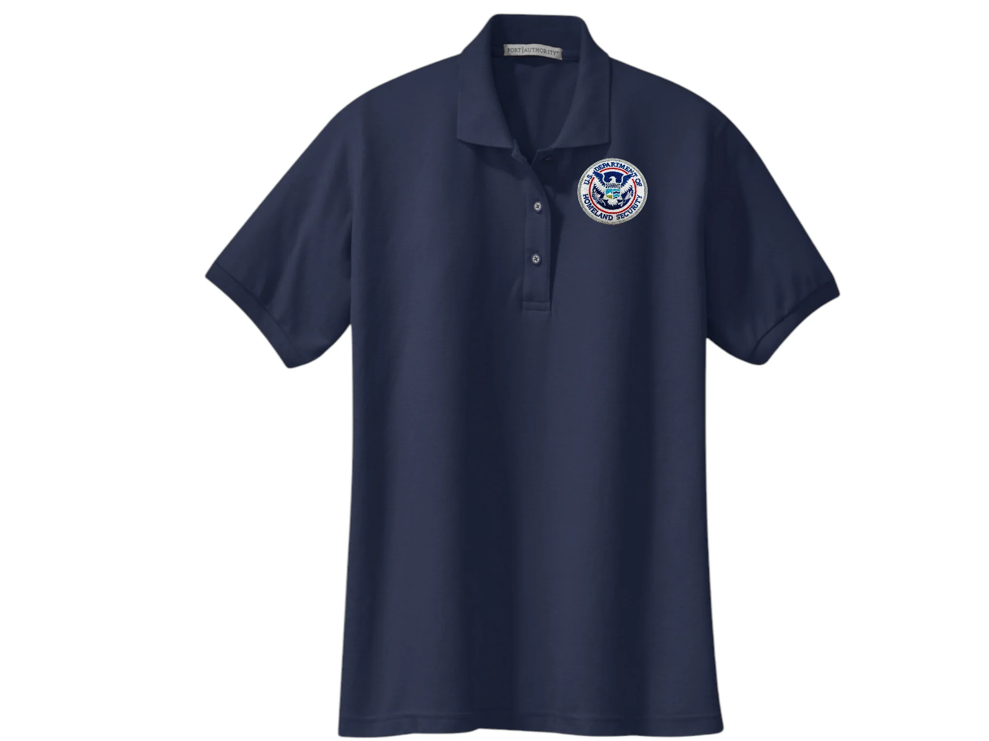 WOMEN'S DHS SEAL PORT AUTHORITY POLO - L500 - Image 6