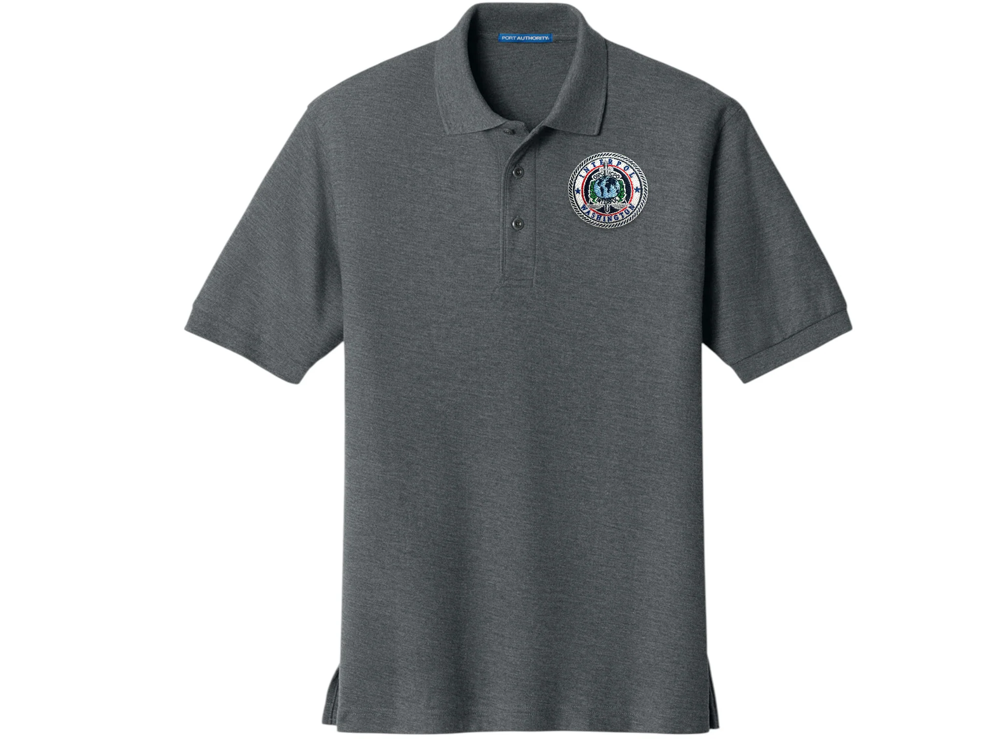 MEN'S INTERPOL WASHINGTON BADGE PORT AUTORITY POLO - K500 - Image 3