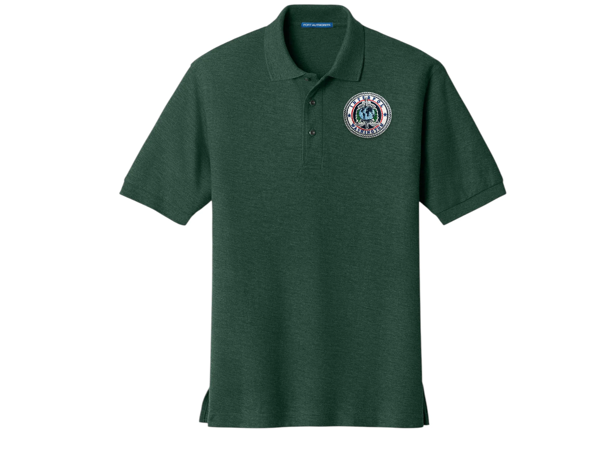 MEN'S INTERPOL WASHINGTON BADGE PORT AUTORITY POLO - K500 - Image 4