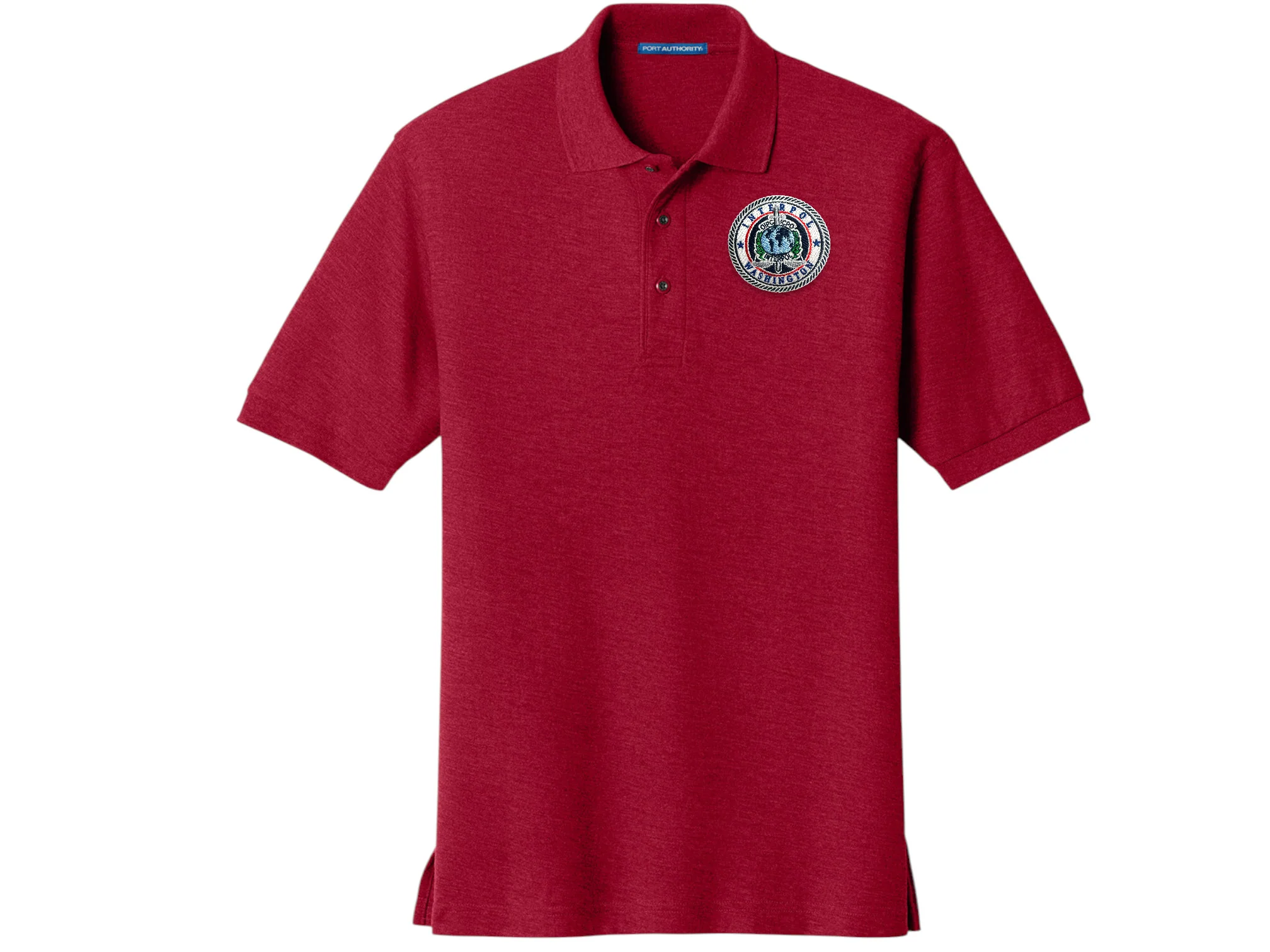 MEN'S INTERPOL WASHINGTON BADGE PORT AUTORITY POLO - K500 - Image 5