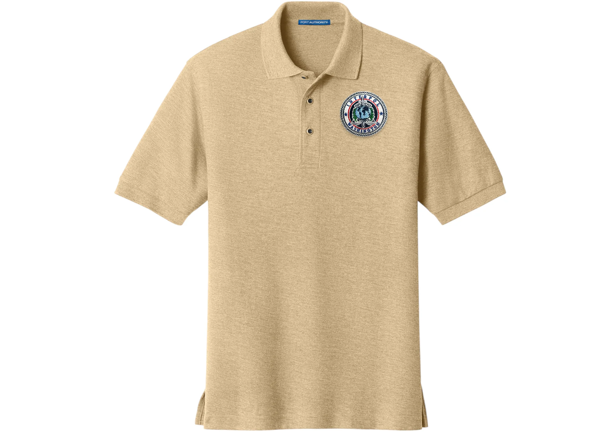 MEN'S INTERPOL WASHINGTON BADGE PORT AUTORITY POLO - K500 - Image 7