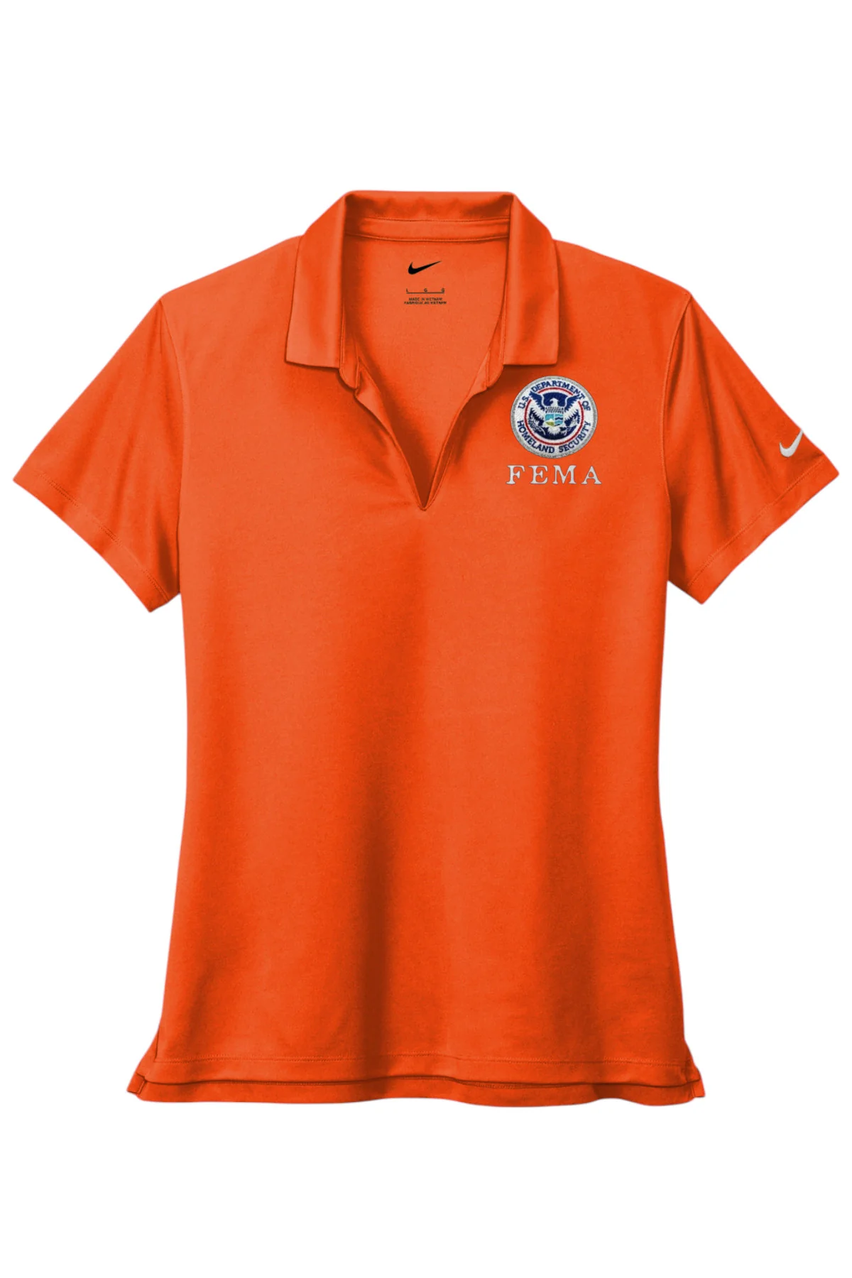WOMEN'S FEMA NIKE WOMEN'S DRI-FIT MICRO PIQUE 2.0 POLO NKDC1991 - Image 5