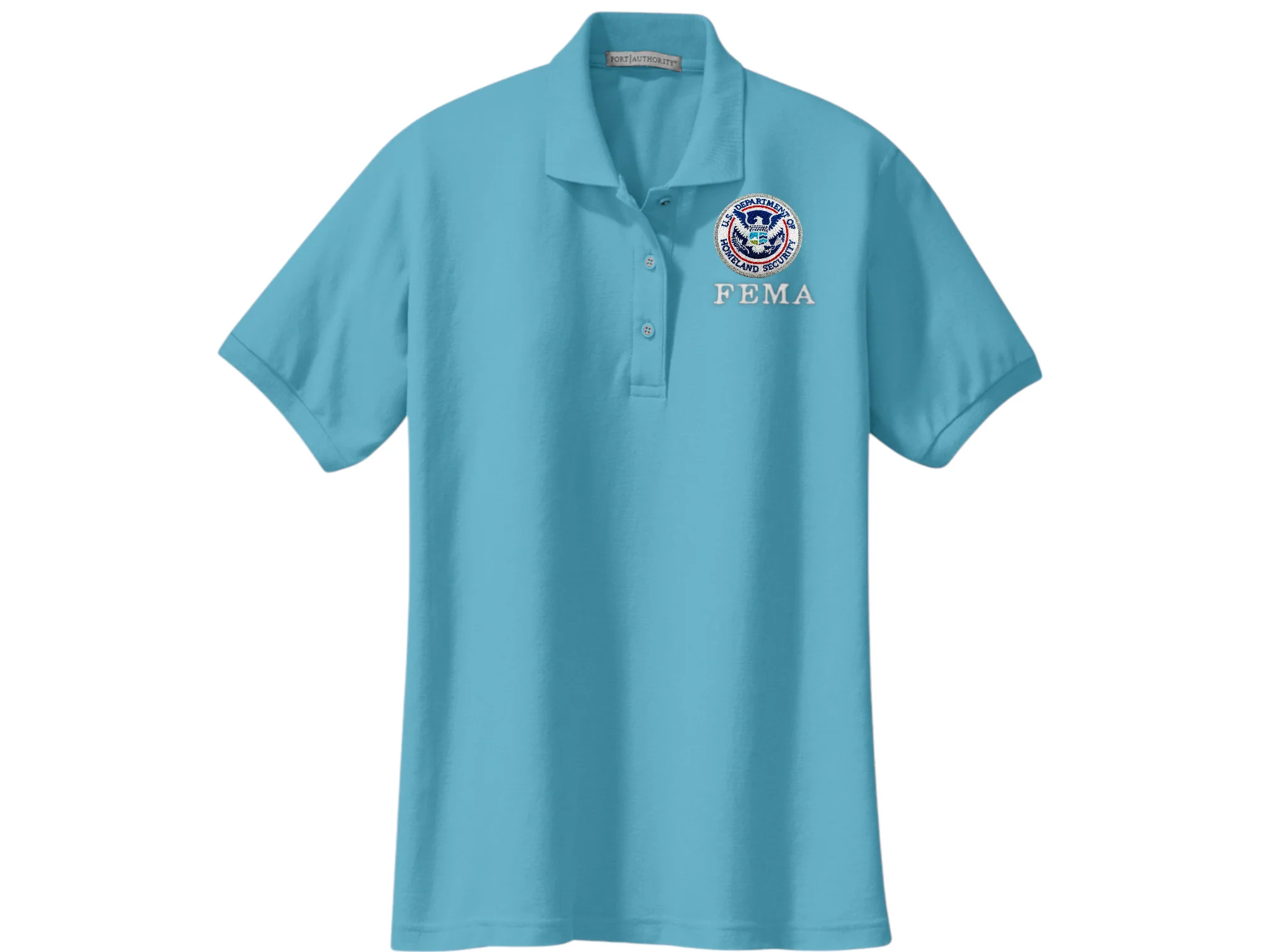 WOMEN'S FEMA BADGE PORT AUTHORITY POLO - L500 - Image 16