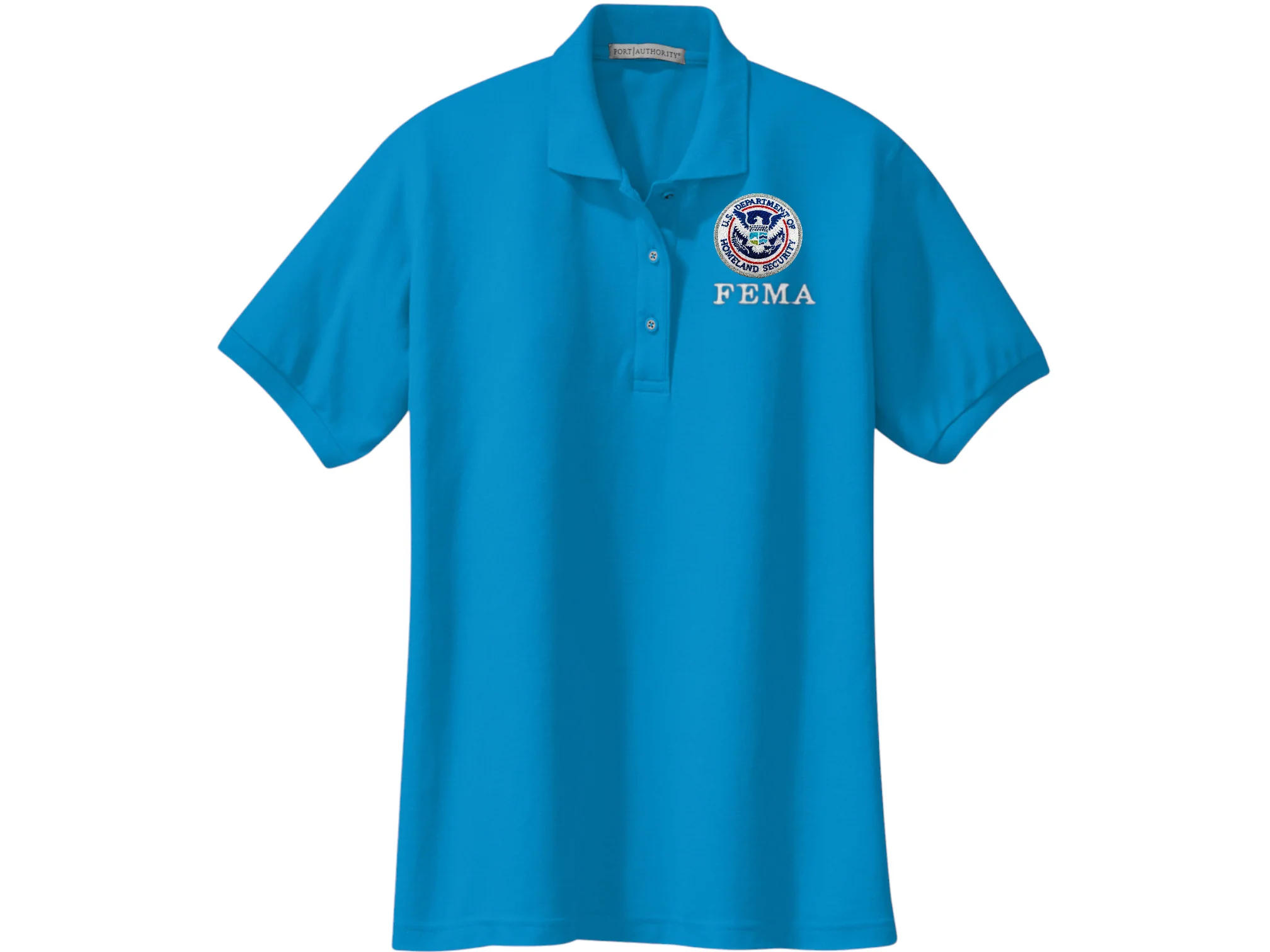 WOMEN'S FEMA BADGE PORT AUTHORITY POLO - L500 - Image 22