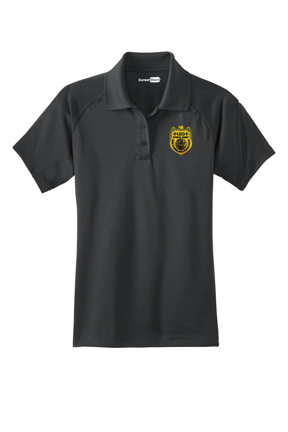 WOMEN'S NCIS SPECIAL AGENT BADGE ON CORNERSTONE TACTICAL POLO-CS411 - Image 7