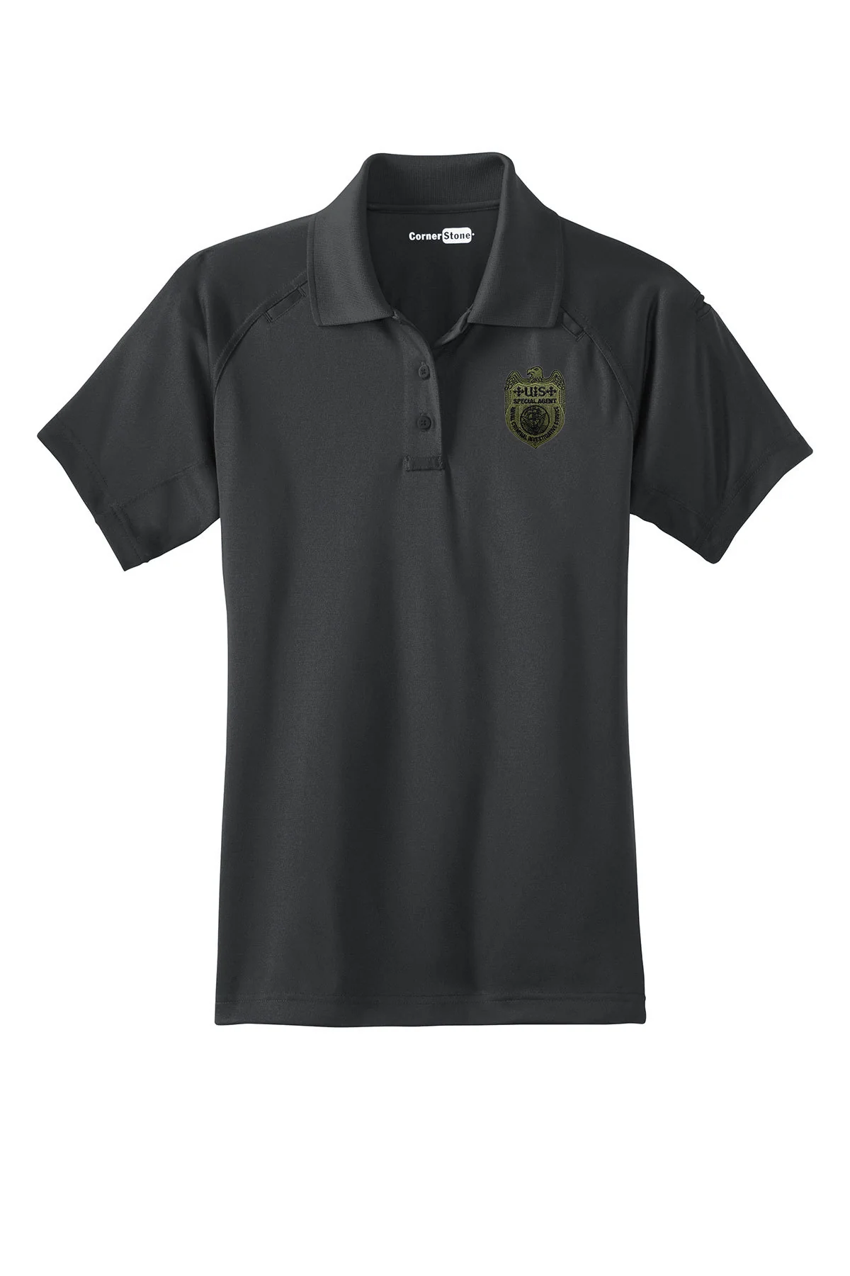 WOMEN'S NCIS SPECIAL AGENT BADGE ON CORNERSTONE TACTICAL POLO-CS411 - Image 8