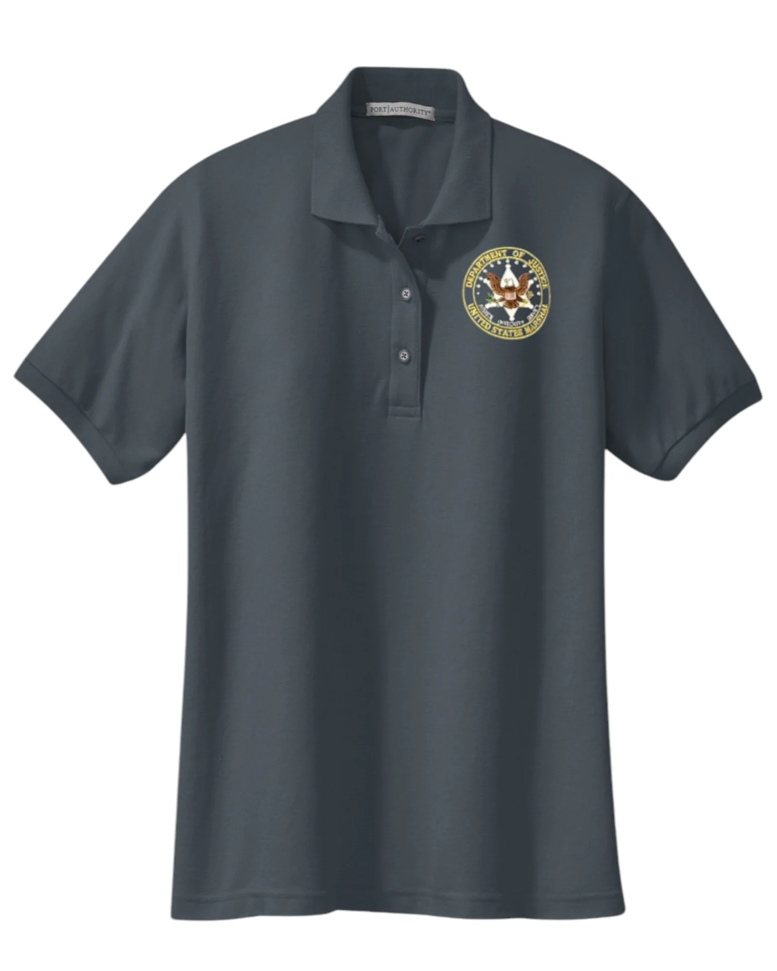 WOMEN'S USMS SEAL PORT AUTHORITY POLO - L500 - Image 8