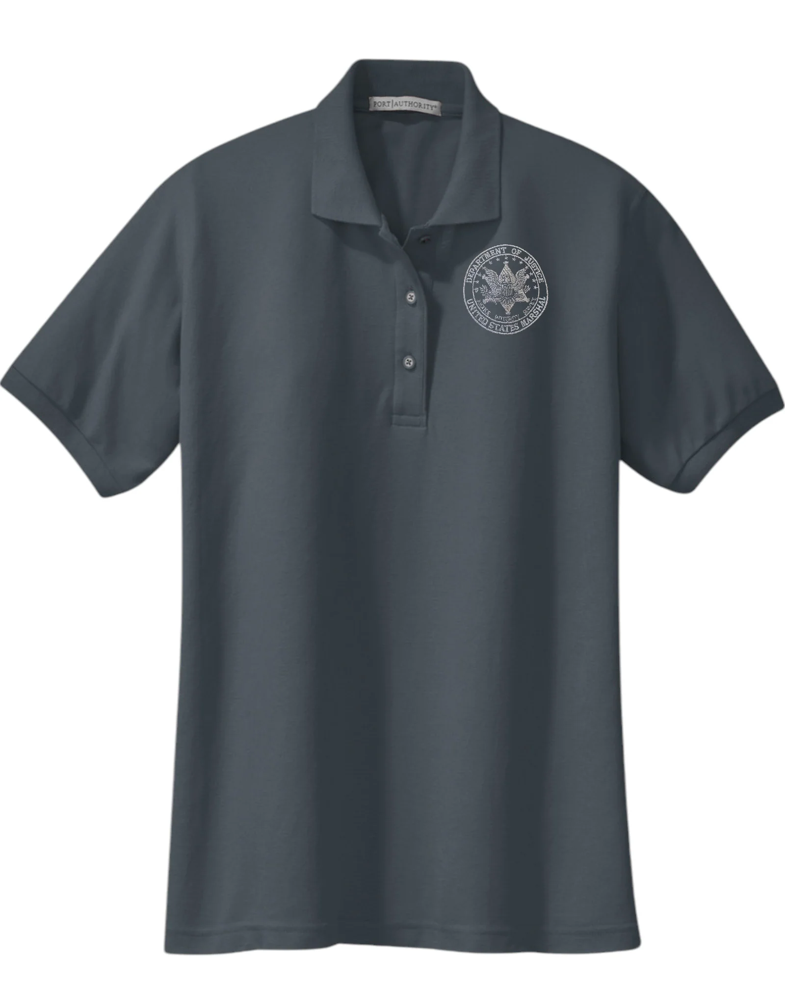 WOMEN'S USMS SEAL PORT AUTHORITY POLO - L500 - Image 9