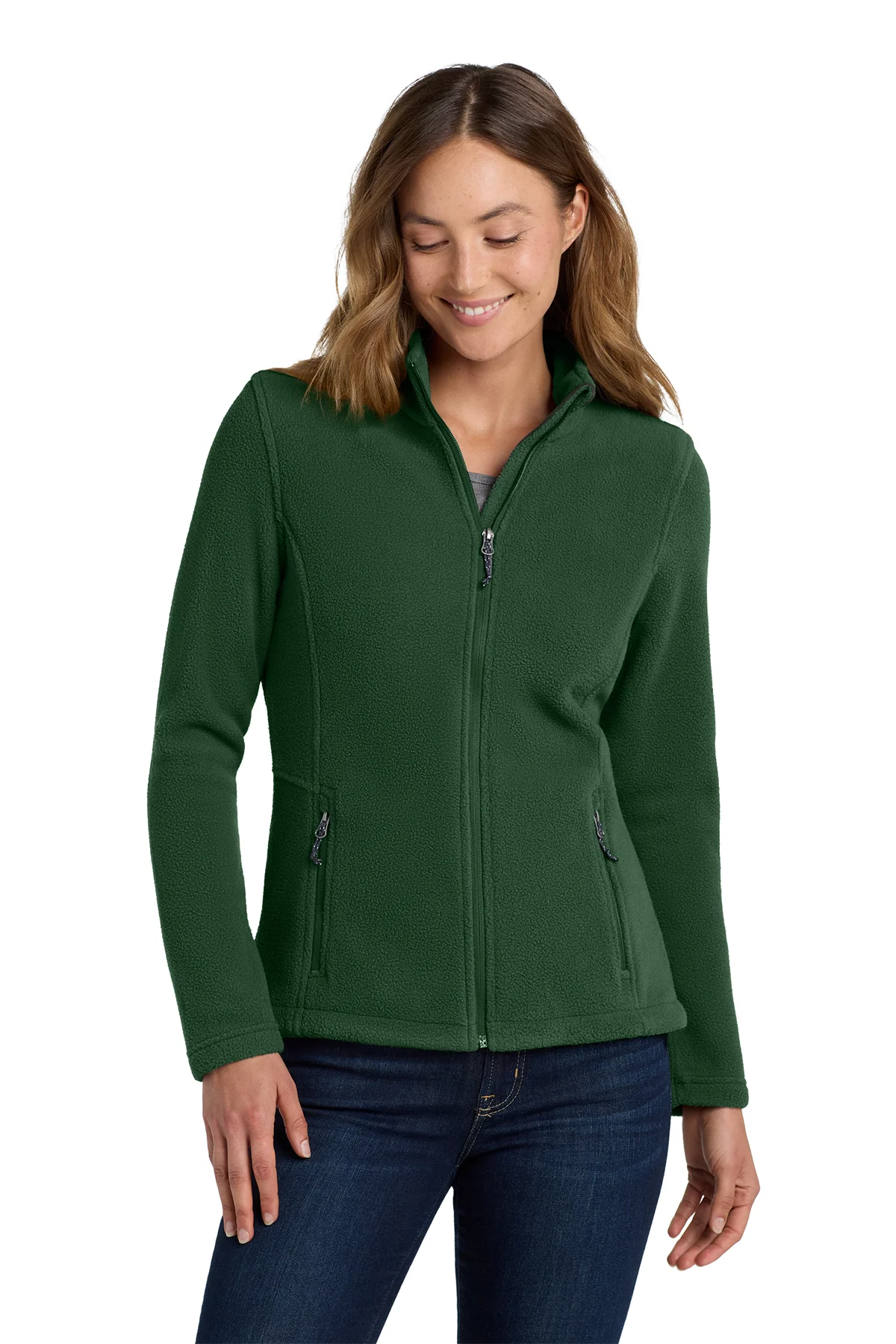 WOMENS U.S. BORDER PATROL PMOD AGENCY FULL ZIP FLEECE L217 - Image 2