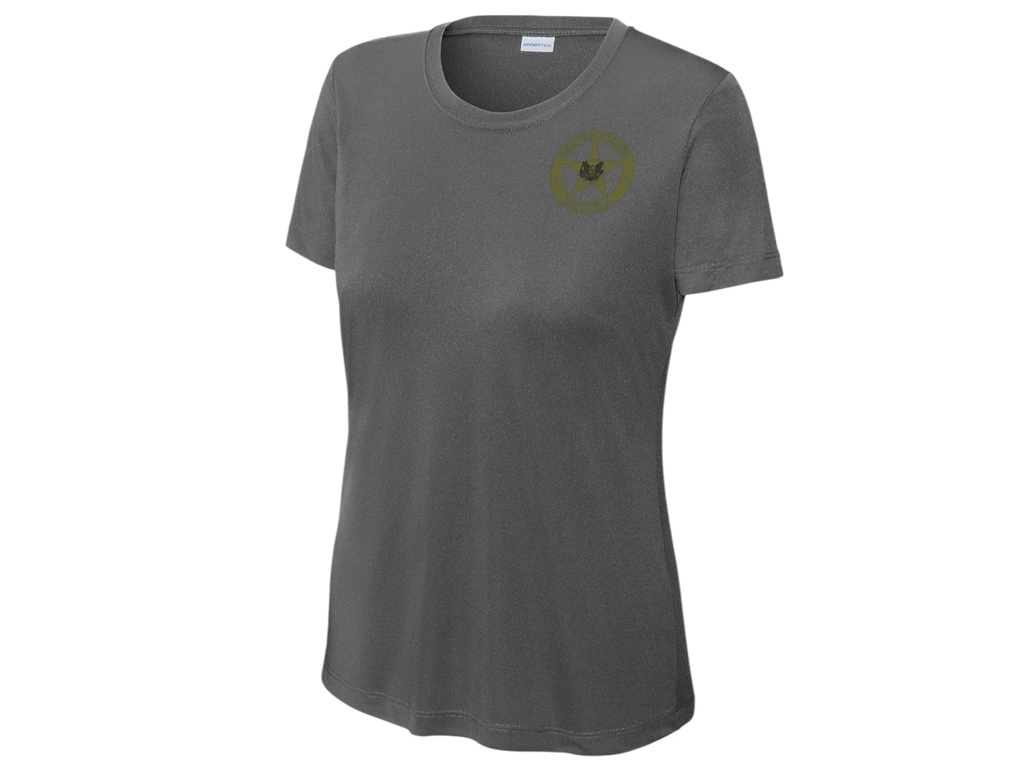 WOMEN'S USMS MOISTURE WICKING CUSTOM RAID T-SHIRT-LST350 - Image 2