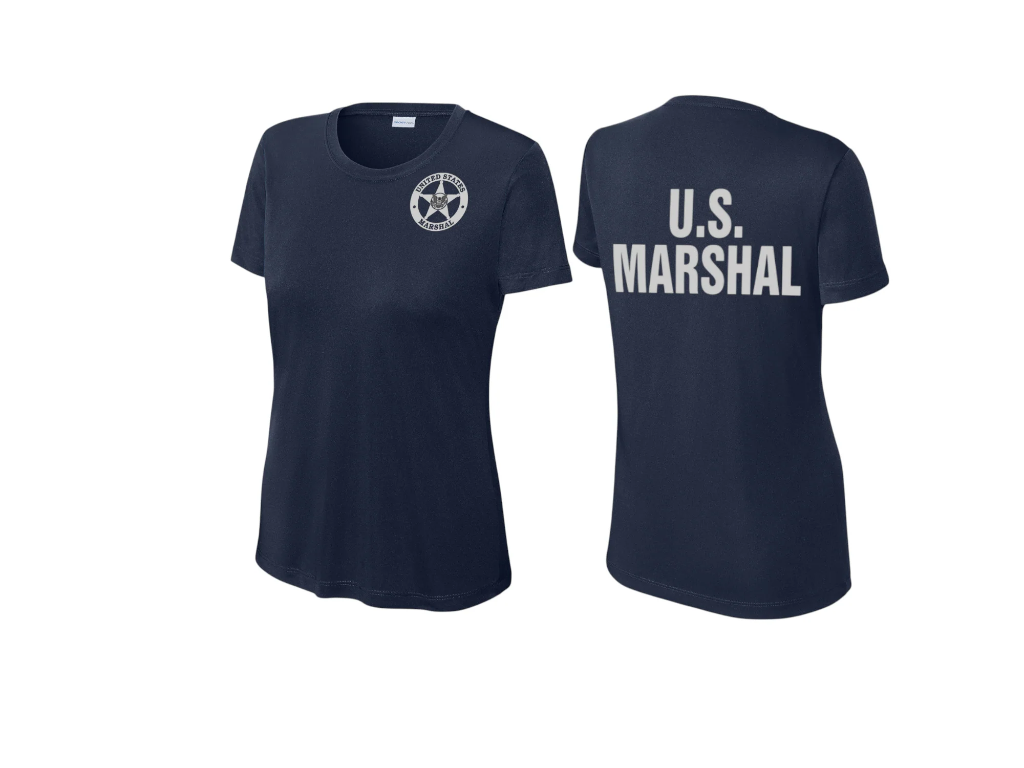 WOMEN'S USMS MOISTURE WICKING CUSTOM RAID T-SHIRT-LST350 - Image 44