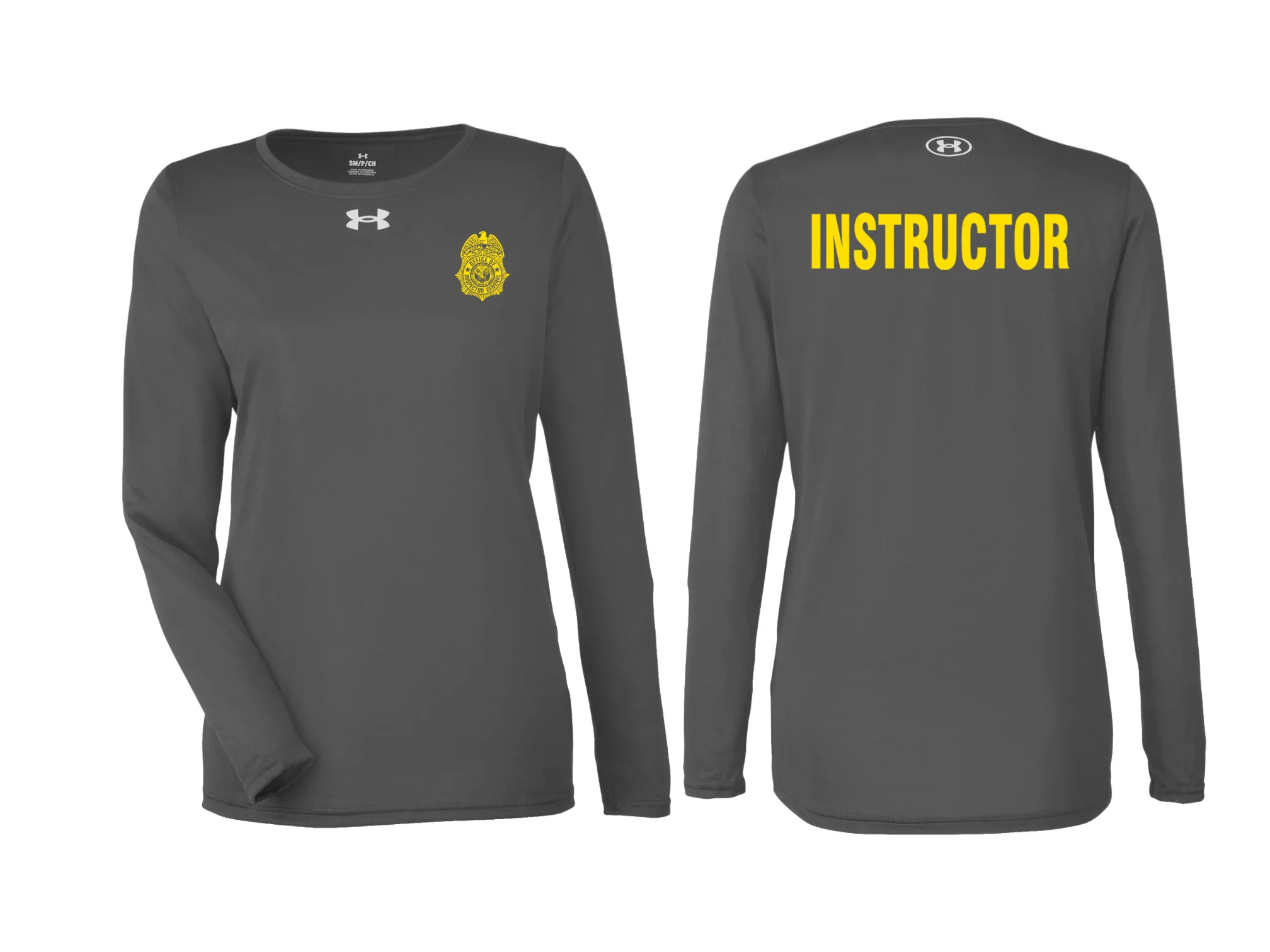 WOMEN'S VA OIG BADGE UNDER ARMOUR L/S TECH TEE-1376852 - Image 5